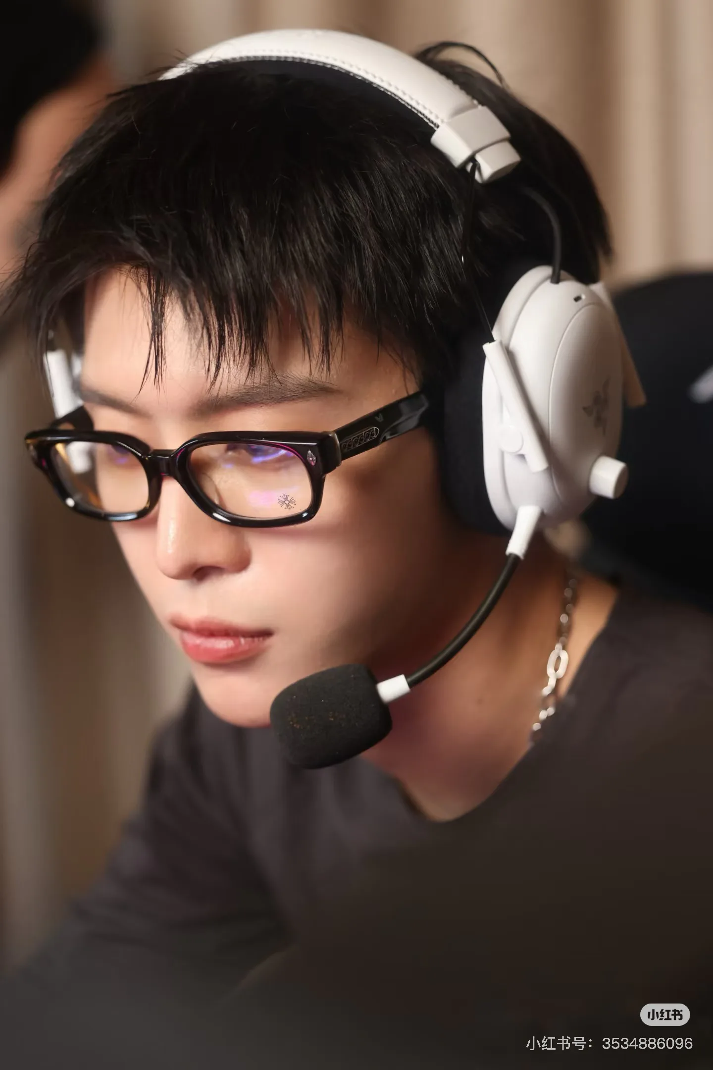 Glasses CHROME HEARTS 17565406
