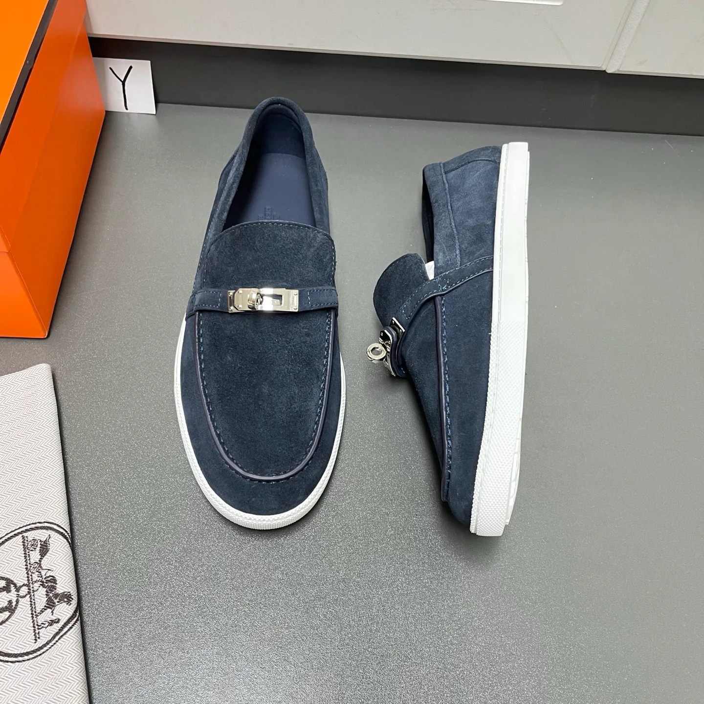 Men's Loafers And Dress Shoes HERMES 17457790