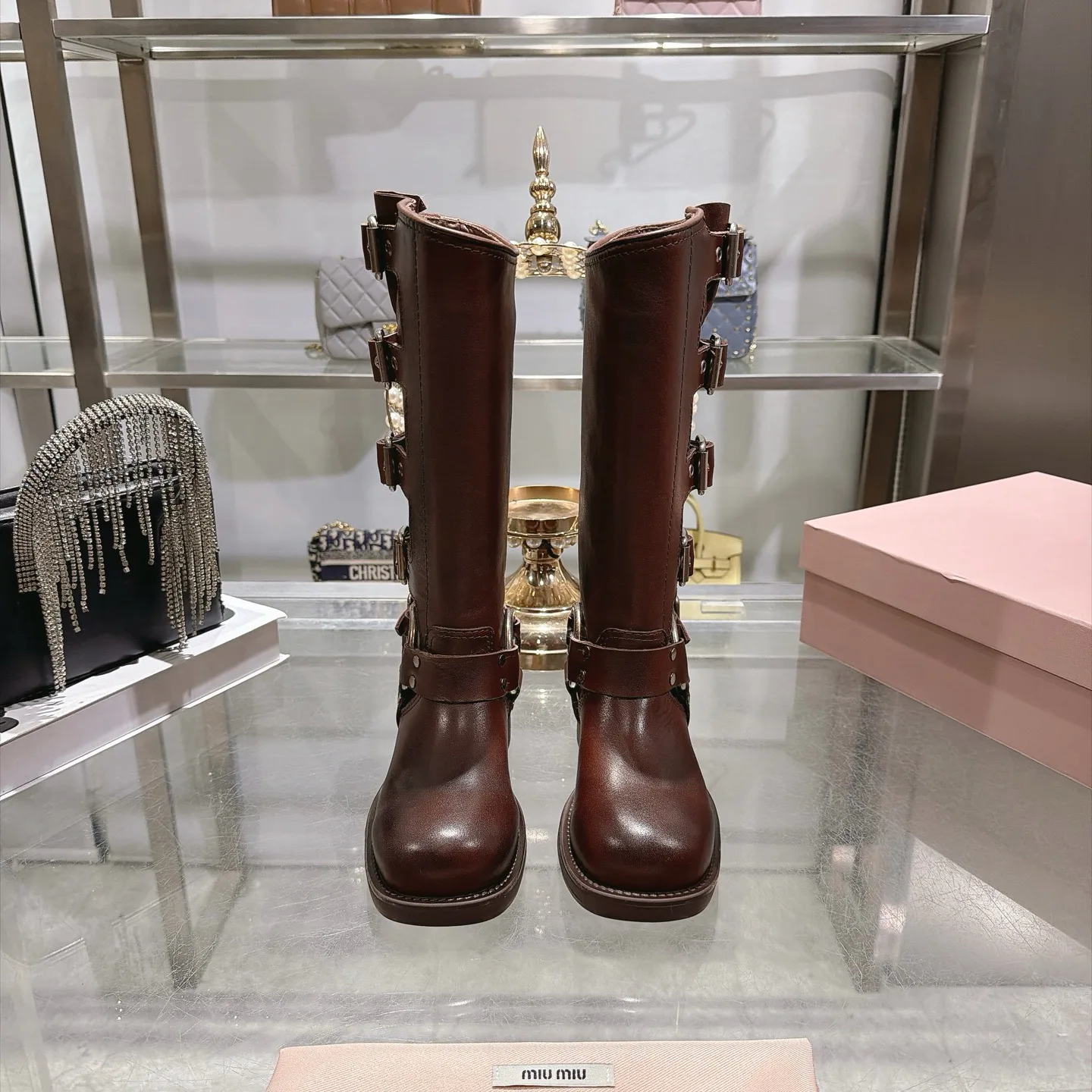 Women's Boots MIU MIU 18025421