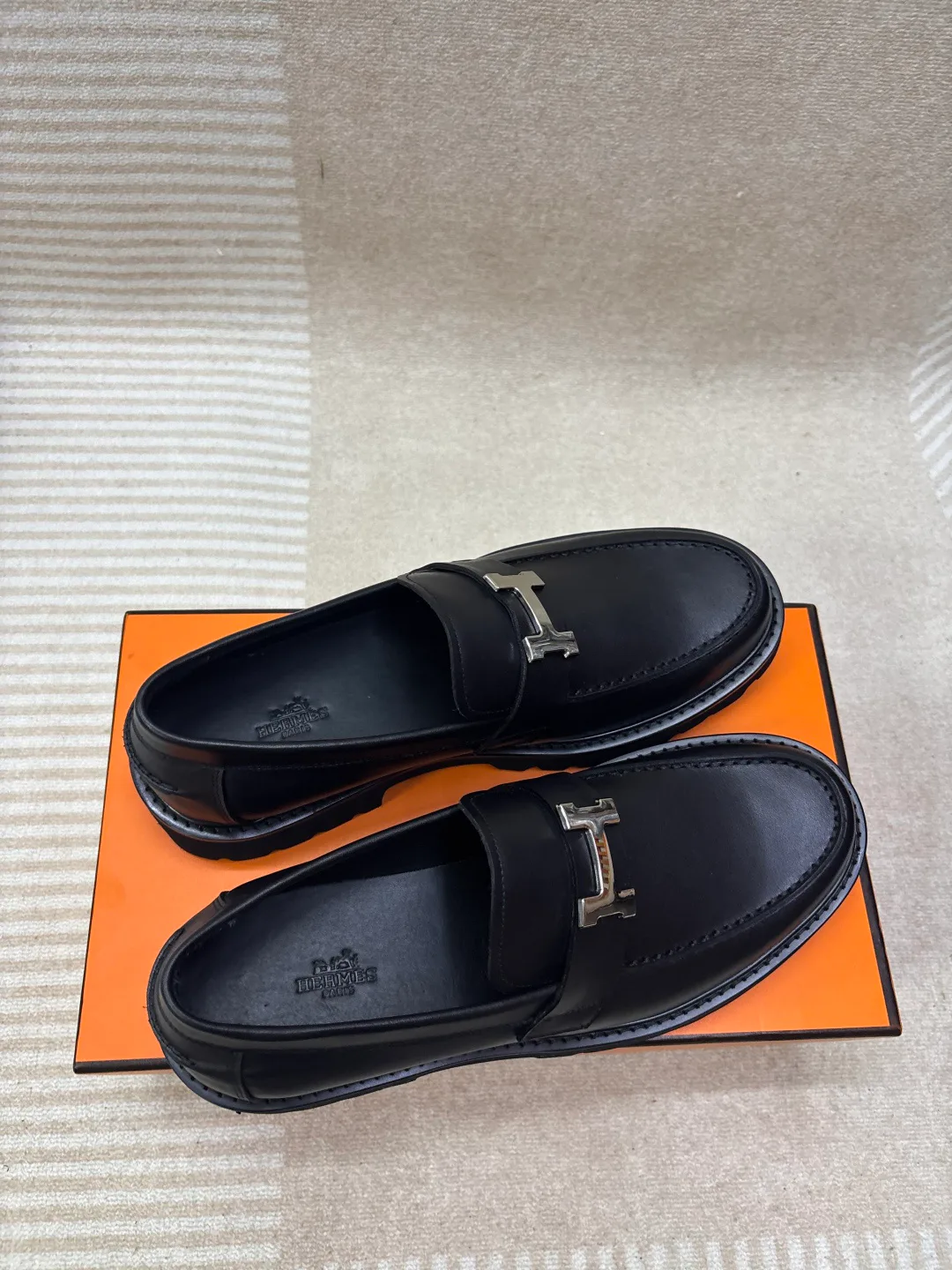 Men's Loafers And Dress Shoes HERMES 18126929
