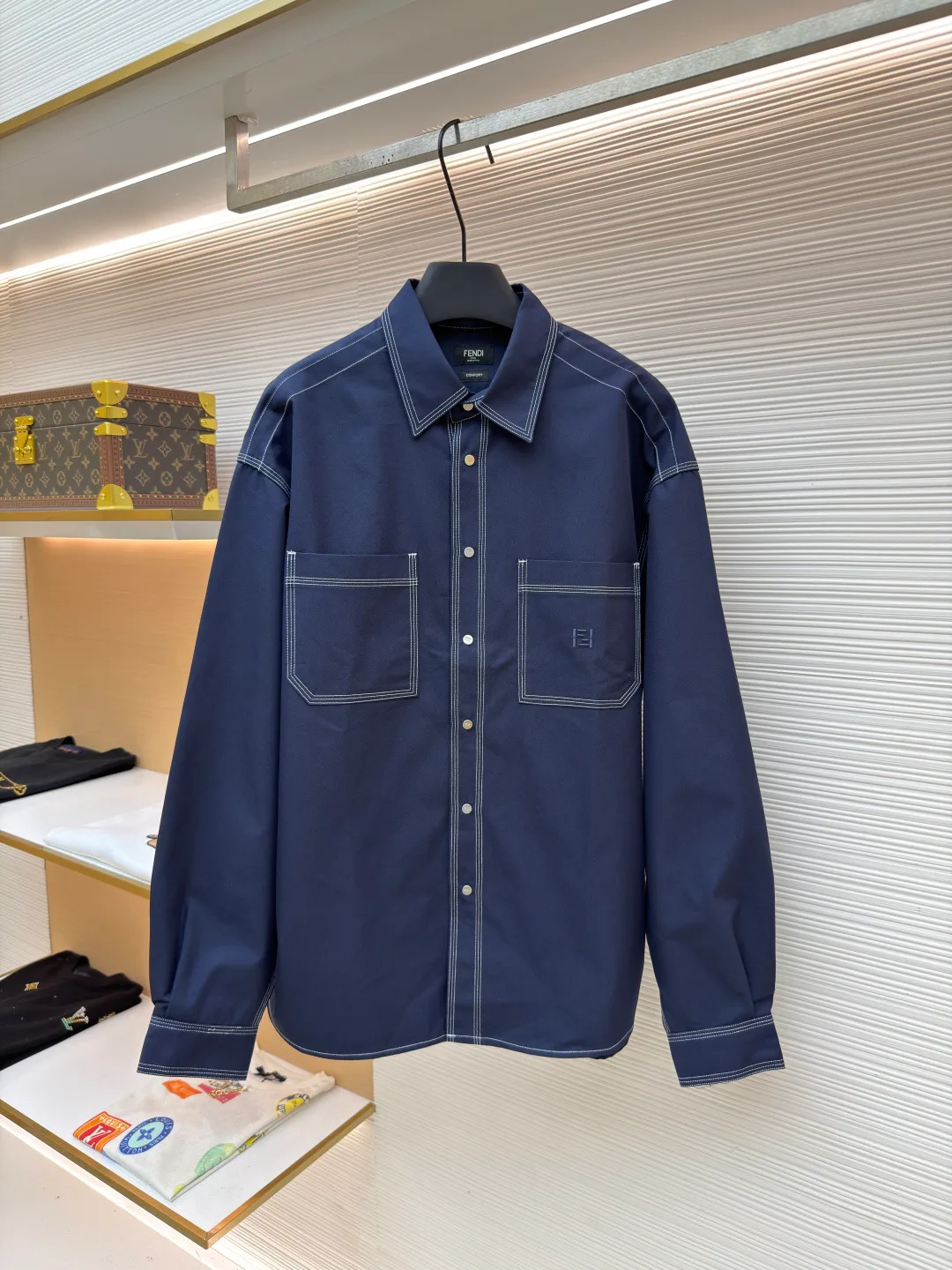 Men's Shirts FENDI 17527117