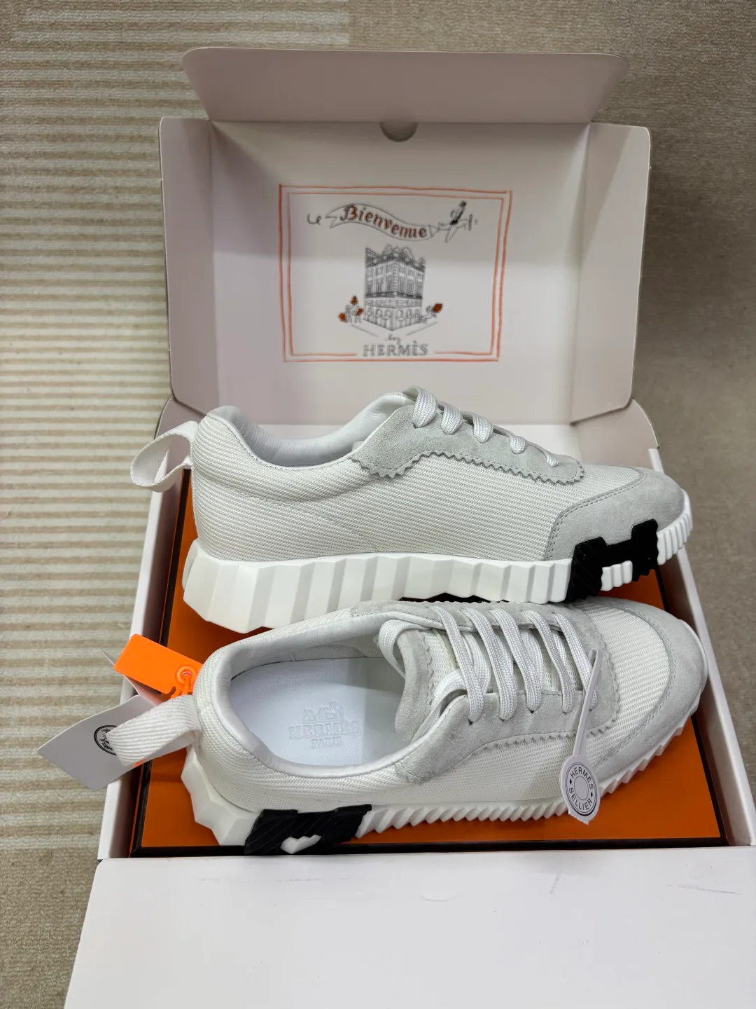 Men's Sneakers HERMES 17566528
