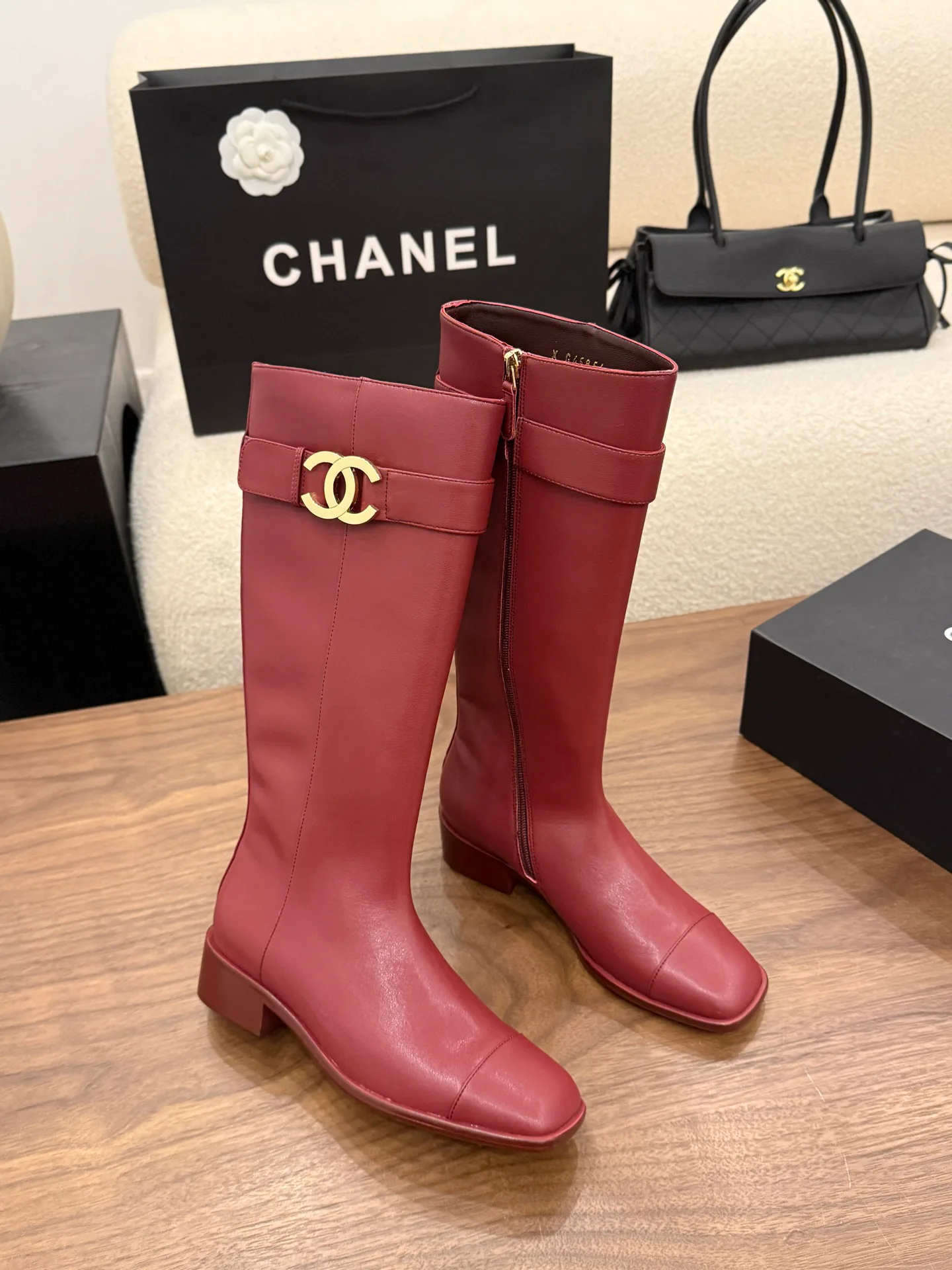 Women's Boots CHANEL 18323415