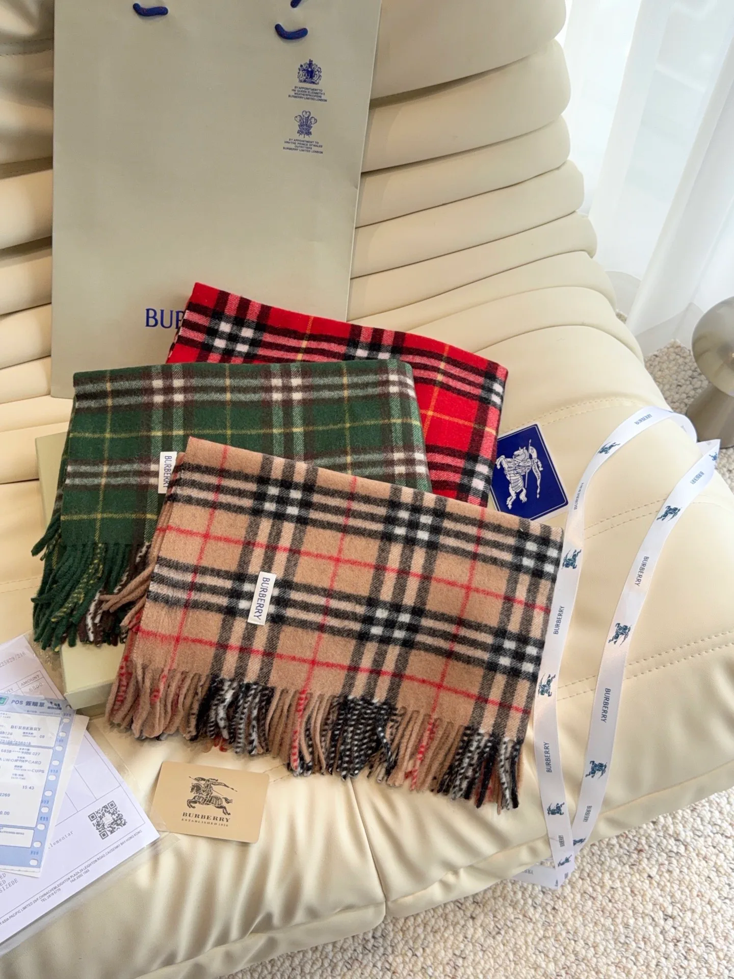 Scarves BURBERRY 18401213