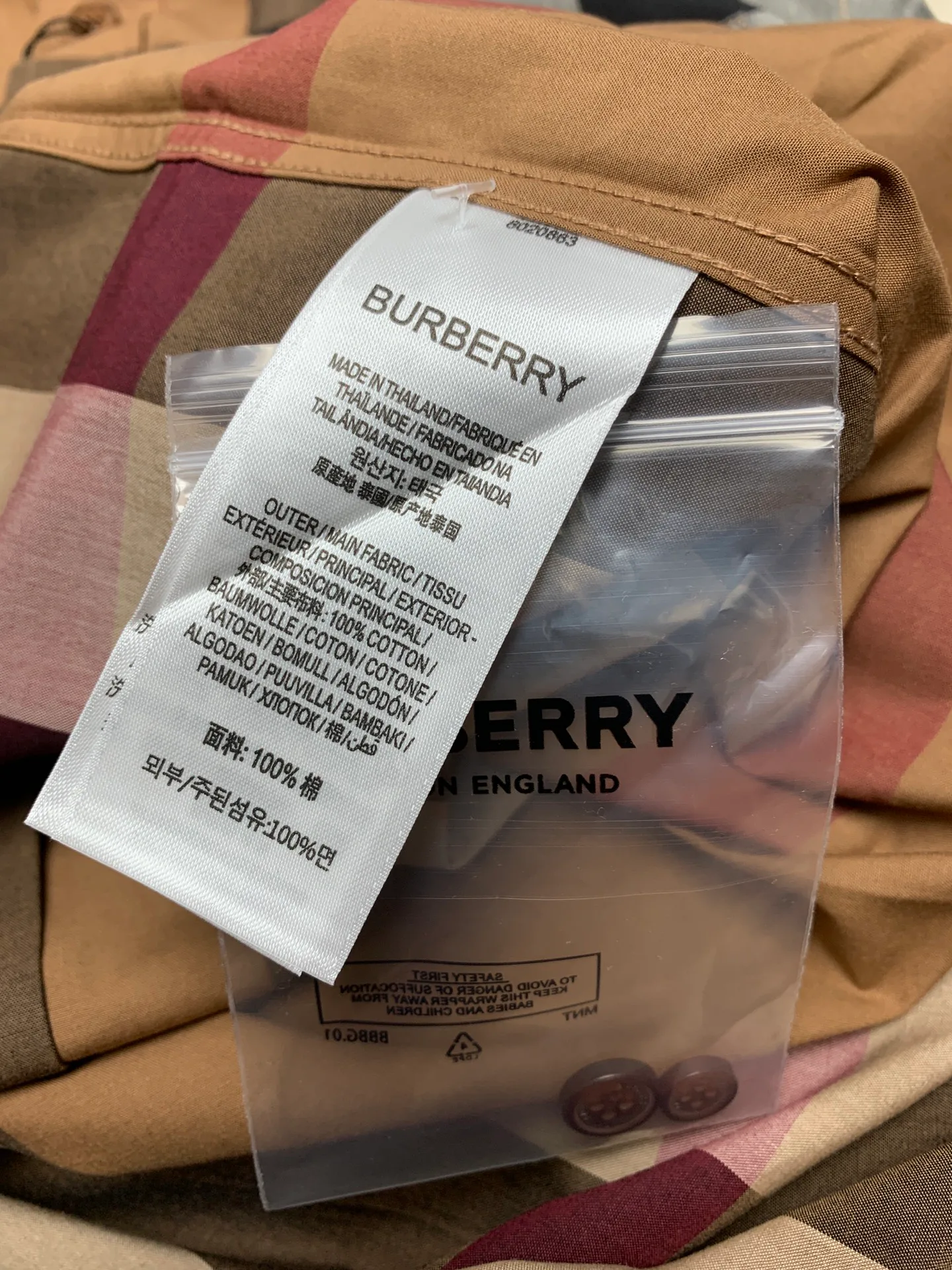 Men's Shirts BURBERRY 17967413