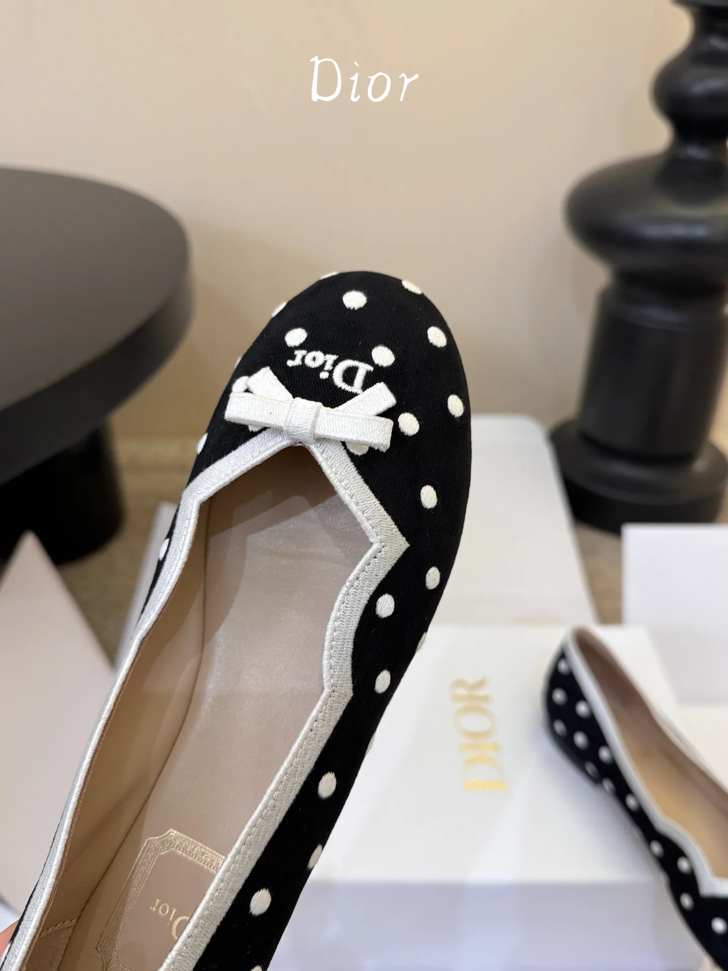 Women's Ballet Flats CHRISTIAN DIOR 18138929