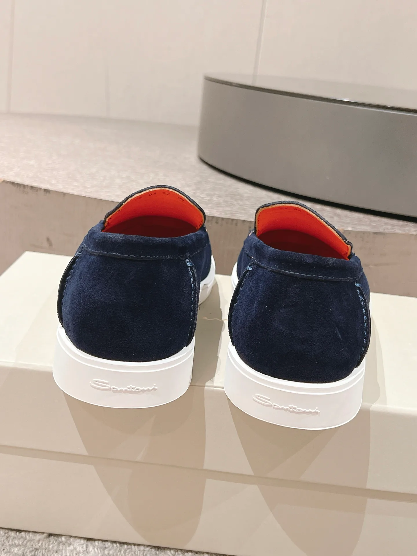 Men's Loafers And Dress Shoes SANTONI 17409245