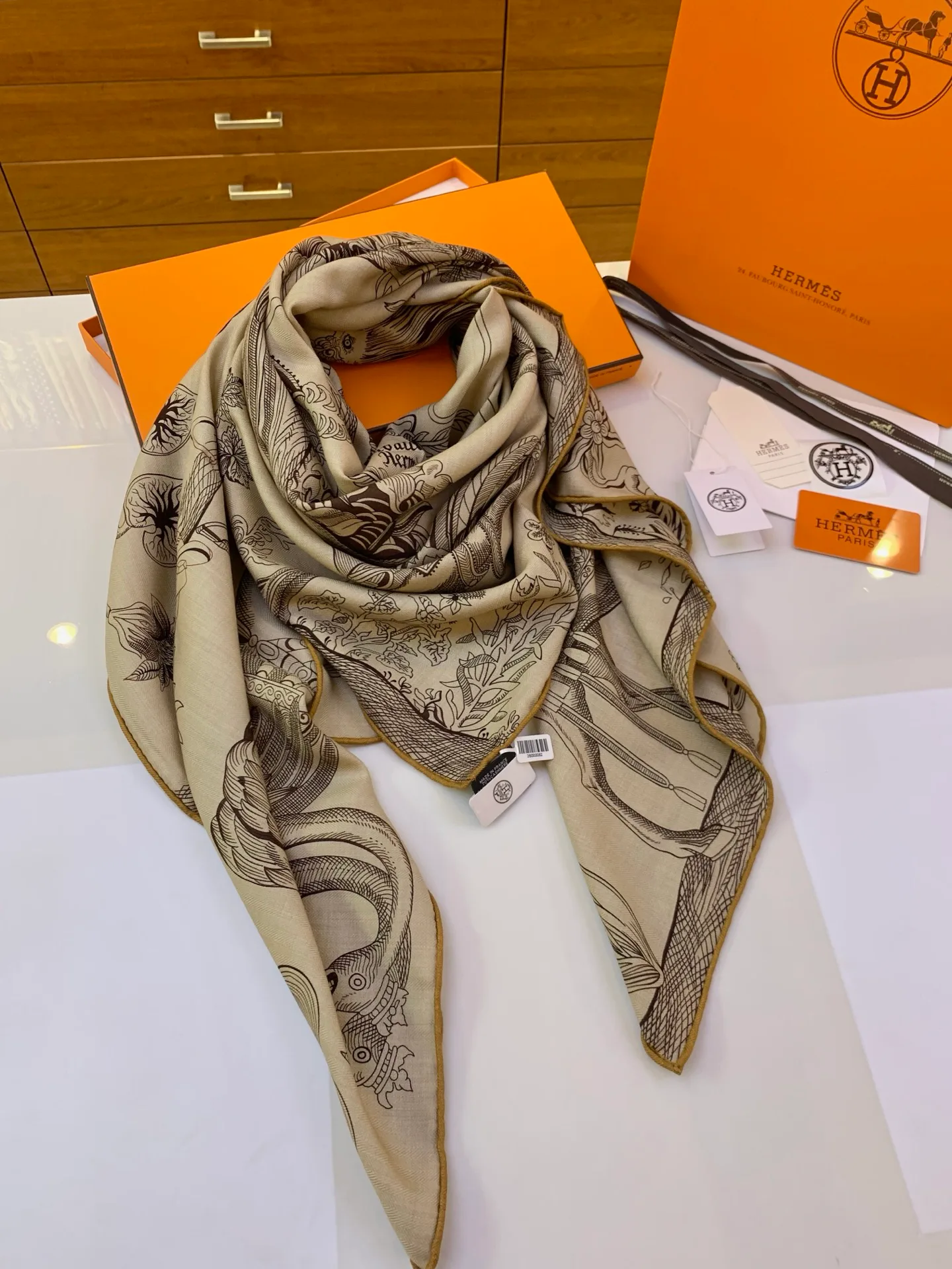 Scarves HERMES 17712853