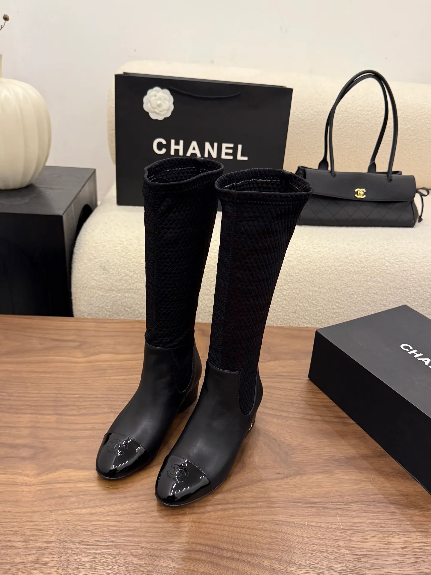 Women's Boots CHANEL 18534778