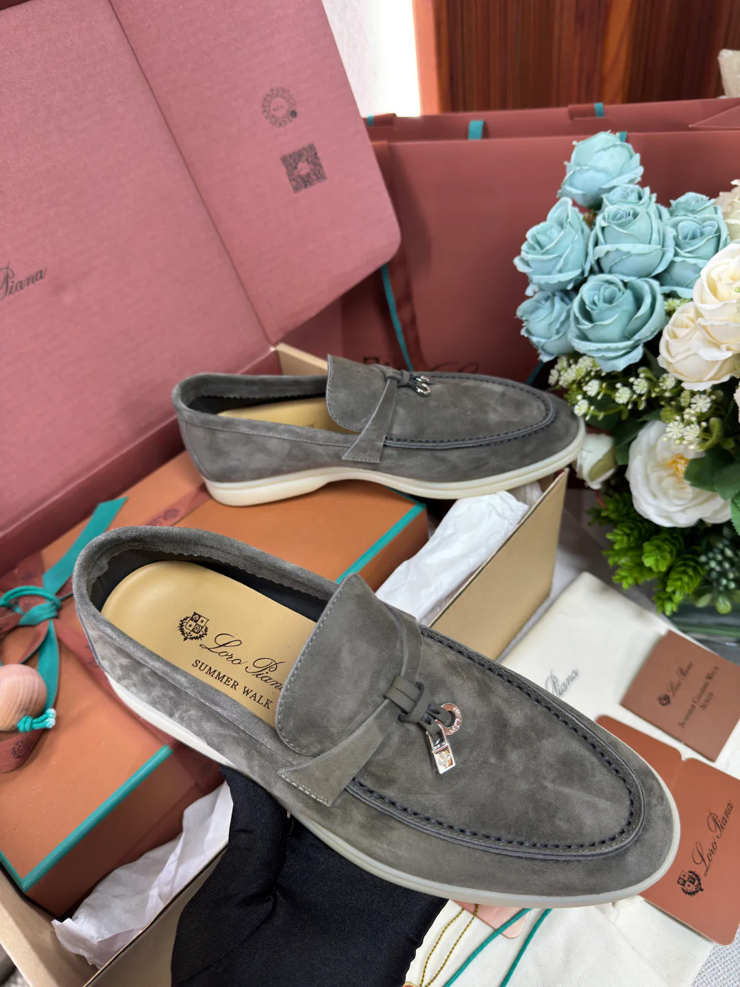 Men's Loafers And Dress Shoes LORO PIANA 18101760