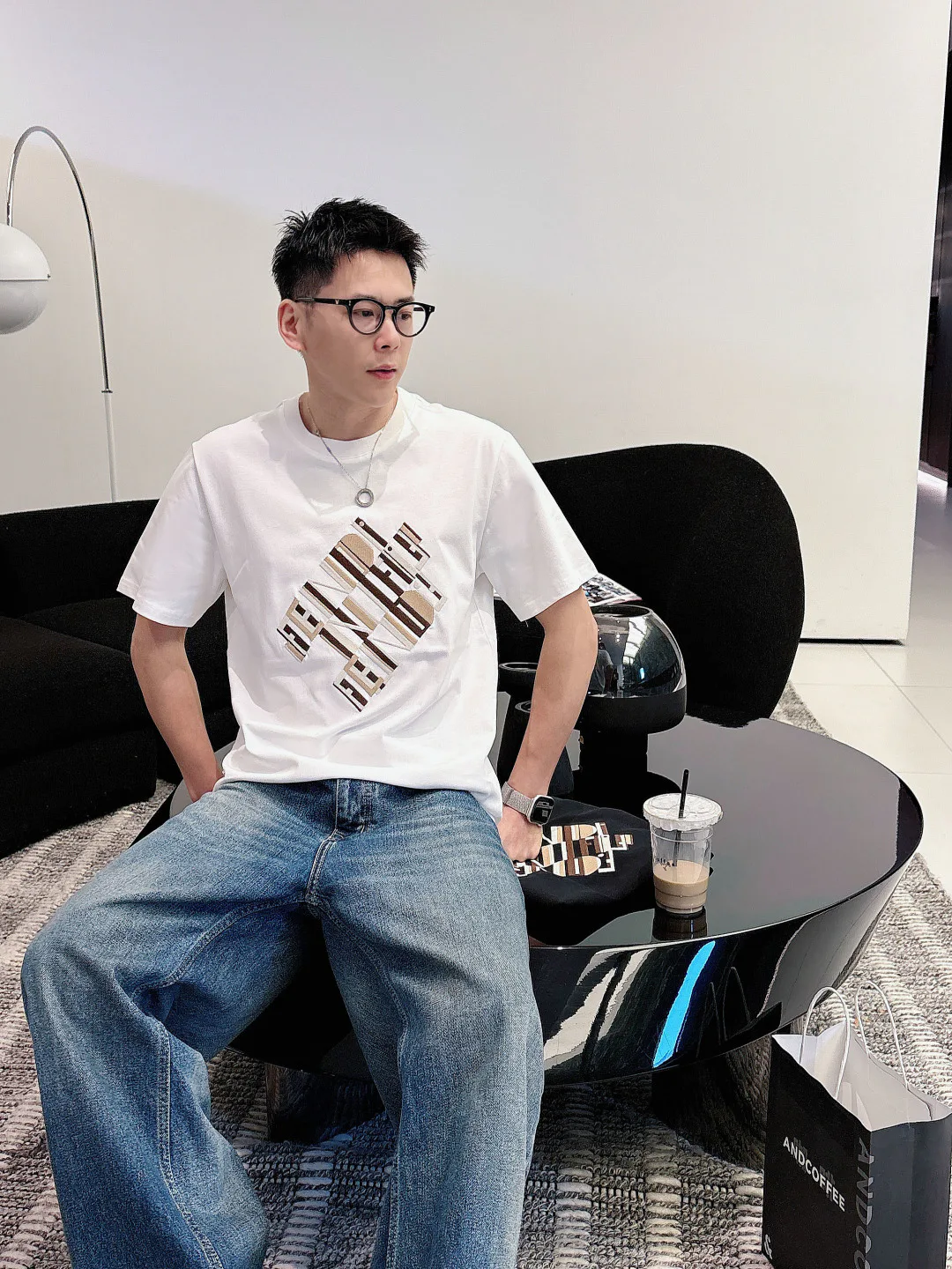 Men's T-Shirts FENDI 17349000