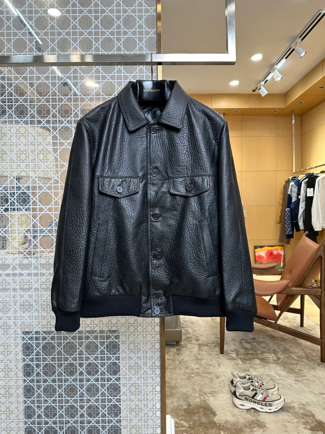 Men's Leather Jackets And Sheepskin Coats PRADA 18260643