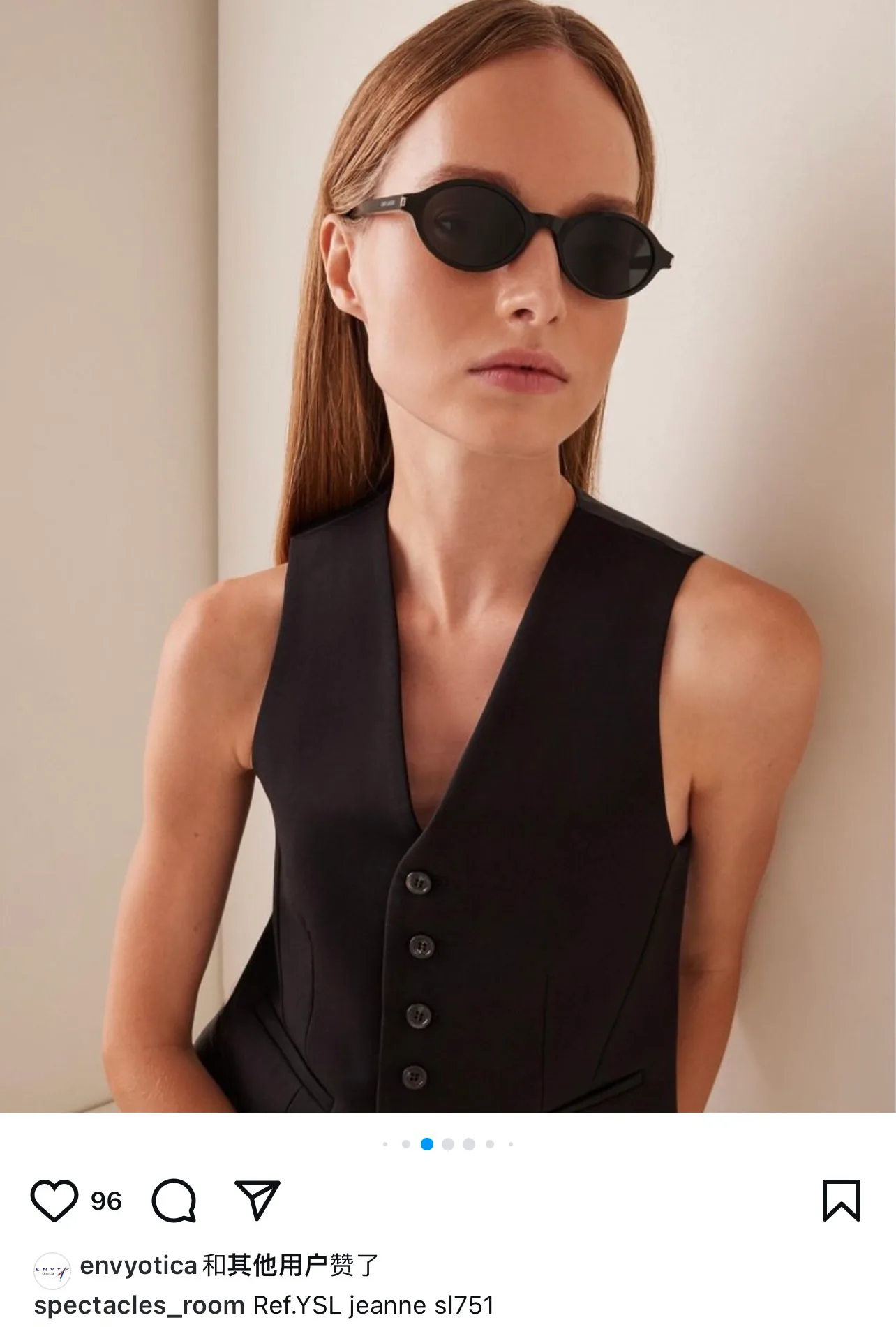 Glasses SAINT LAURENT 18246168
