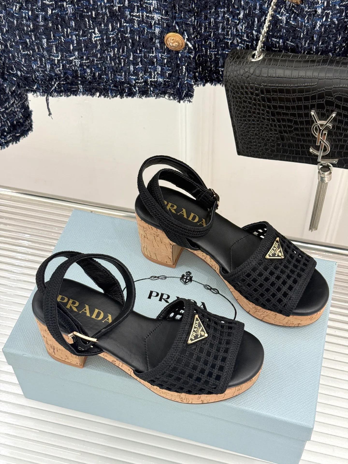 Women's Open-Toe Sandals PRADA 17467511