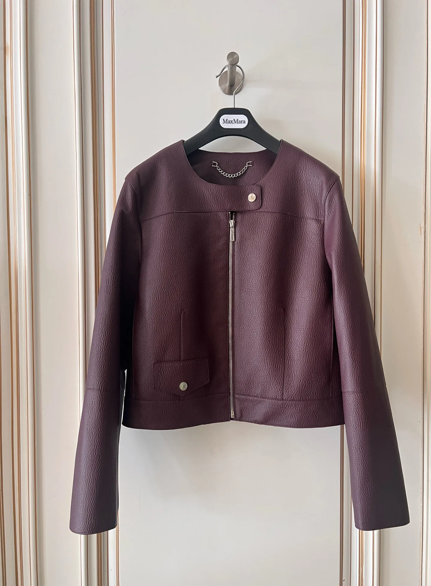 Women's Leather Jackets And Sheepskin Coats HERMES 17903748