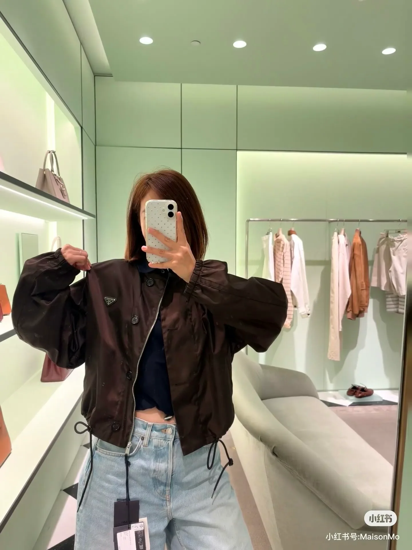 Women's Jackets And Down Jackets PRADA 18219992
