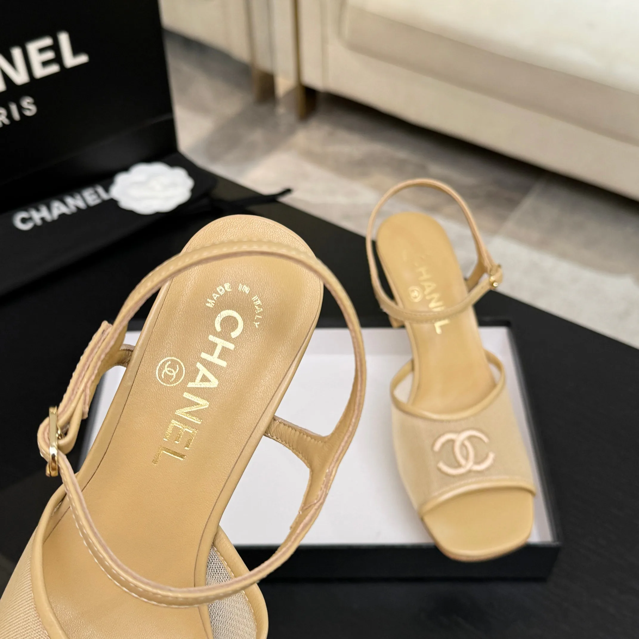 Women's Open-Toe Sandals CHANEL 17657697