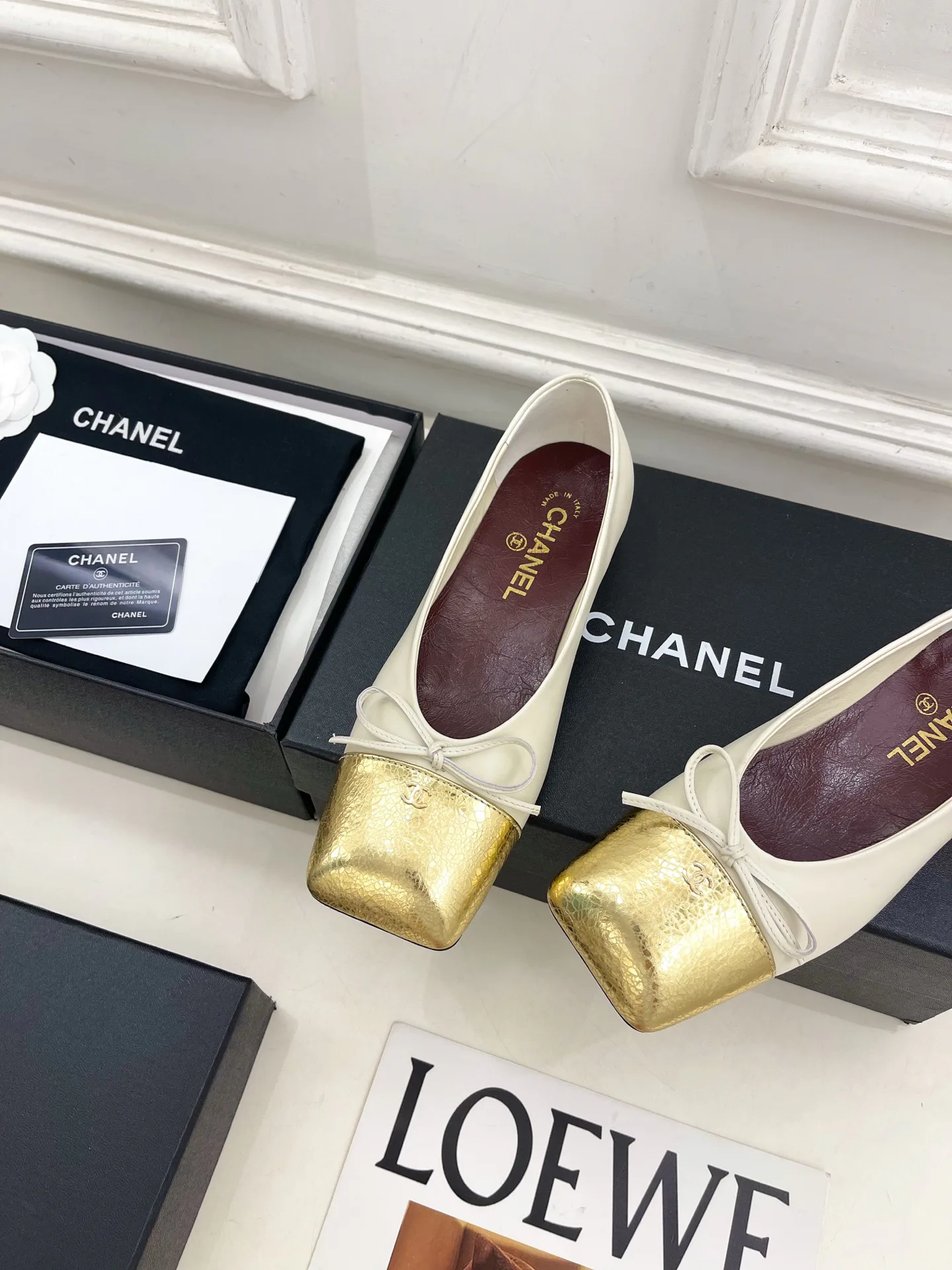 Women's Ballet Flats CHANEL 17810065