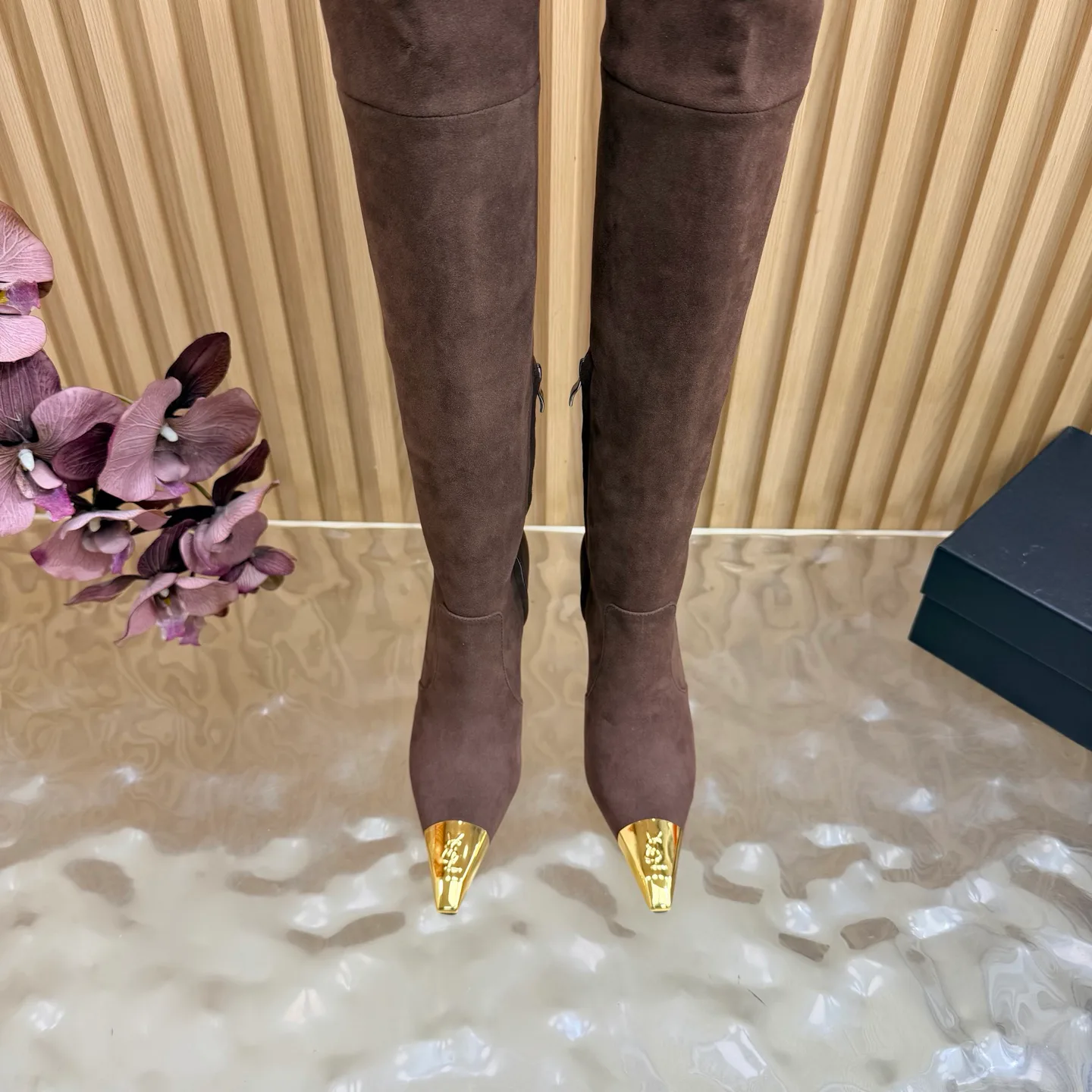Сапоги Женские Saint Laurent 18676697
