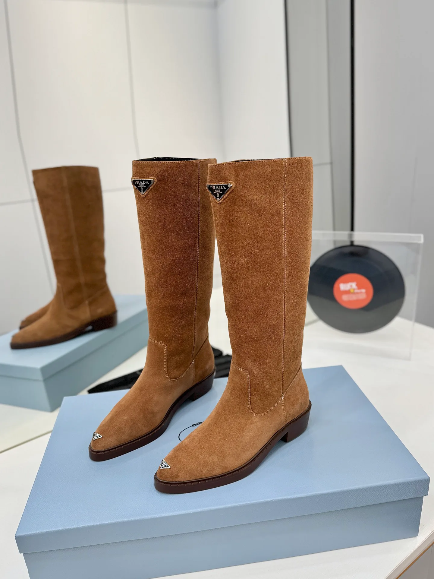 Women's Boots PRADA 17968460