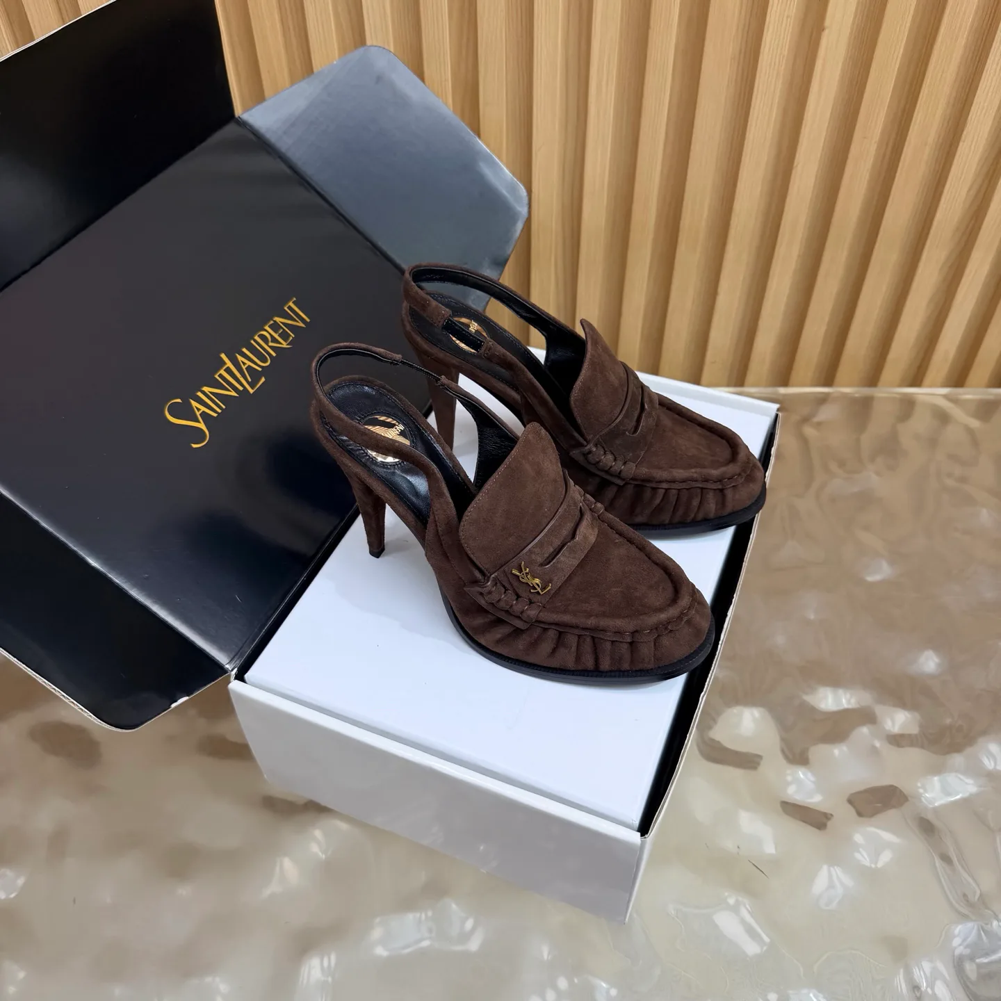 Лоферы И Мокасины Женские Saint Laurent 18676024
