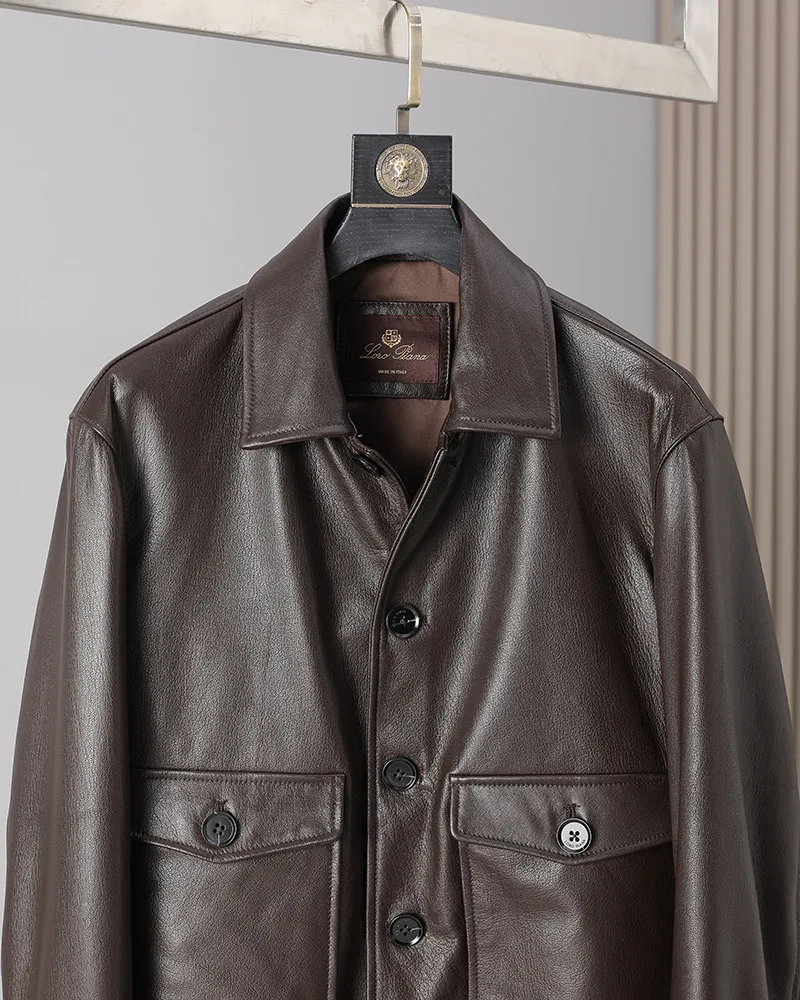 Men's Leather Jackets And Sheepskin Coats LORO PIANA 17952131