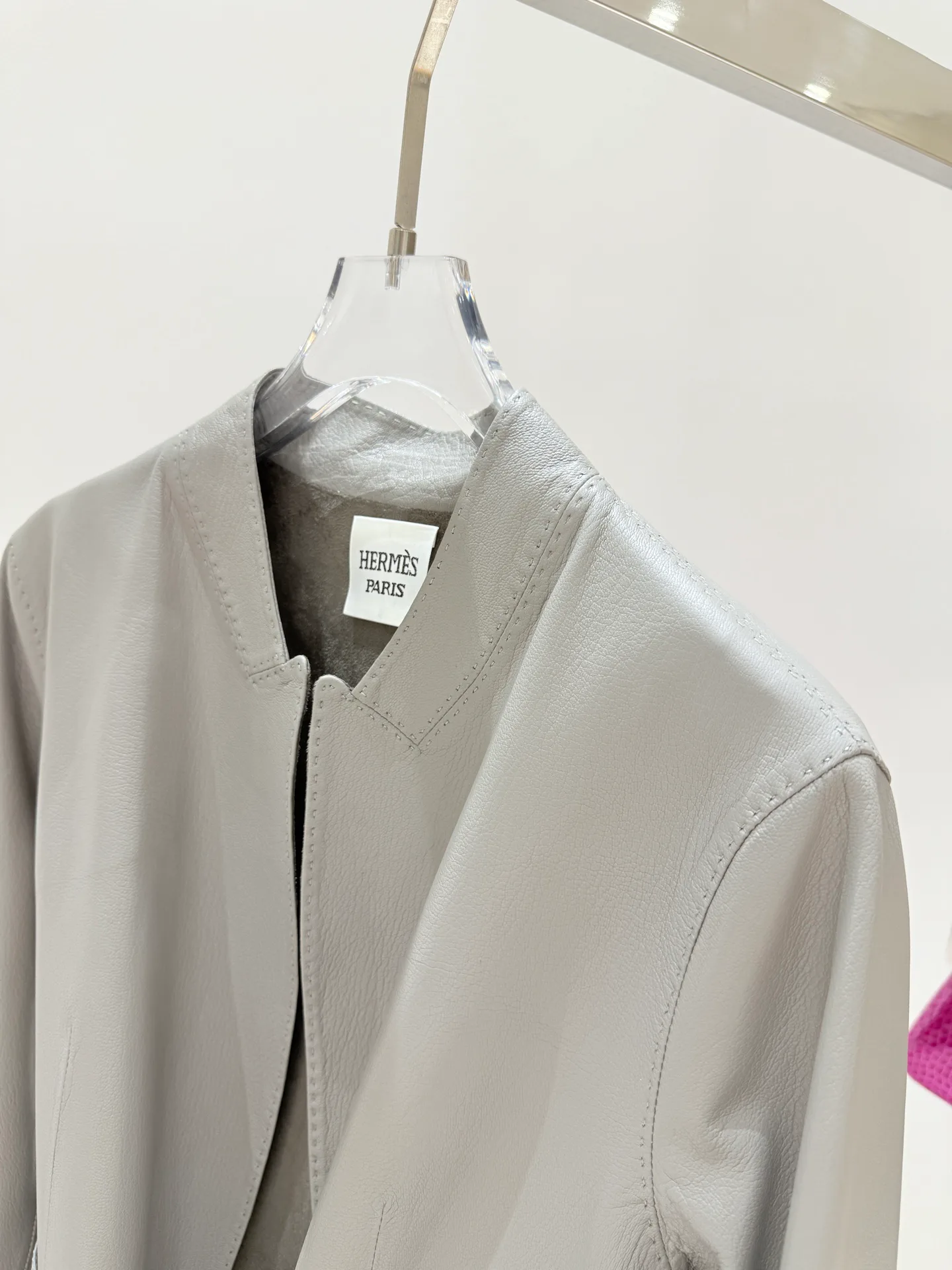 Women's Leather Jackets And Sheepskin Coats HERMES 18395964
