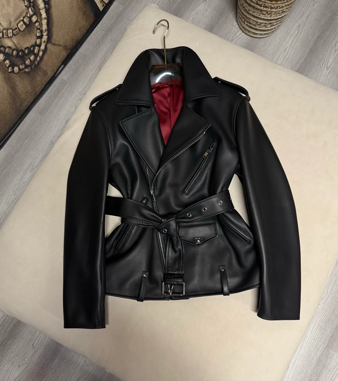 Women's Leather Jackets And Sheepskin Coats CHANEL 18358903