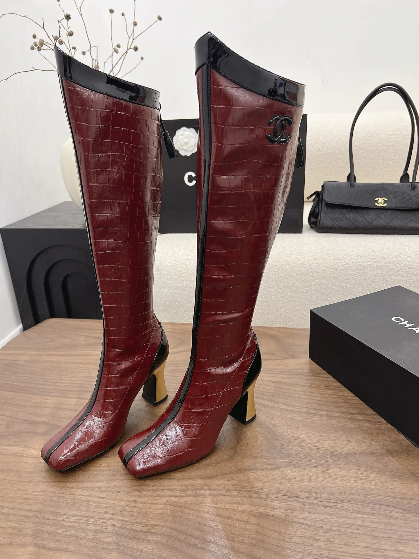 Women's Boots CHANEL 17349805