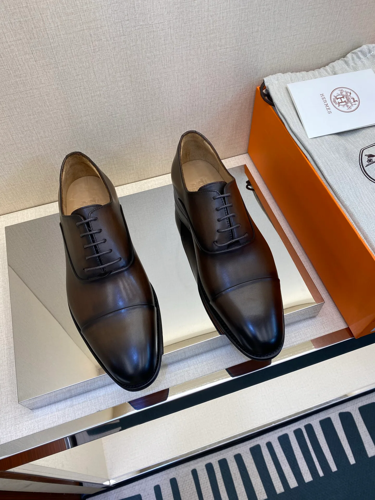 Men's Loafers And Dress Shoes HERMES 17972036