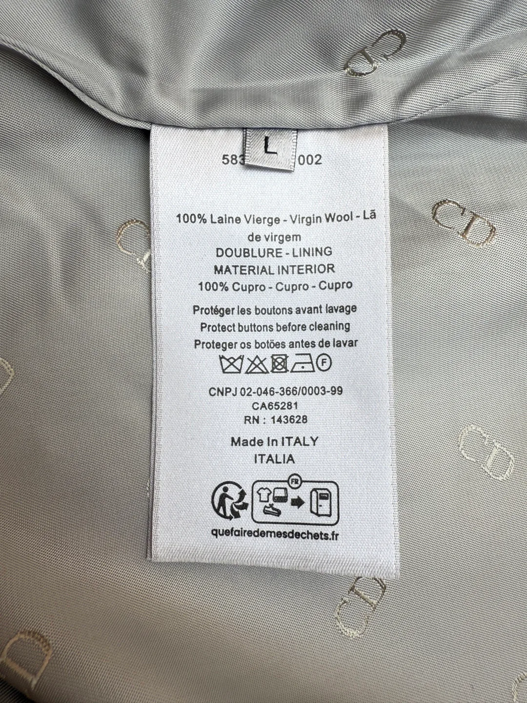 Men's Jackets And Down Jackets CHRISTIAN DIOR 17813137