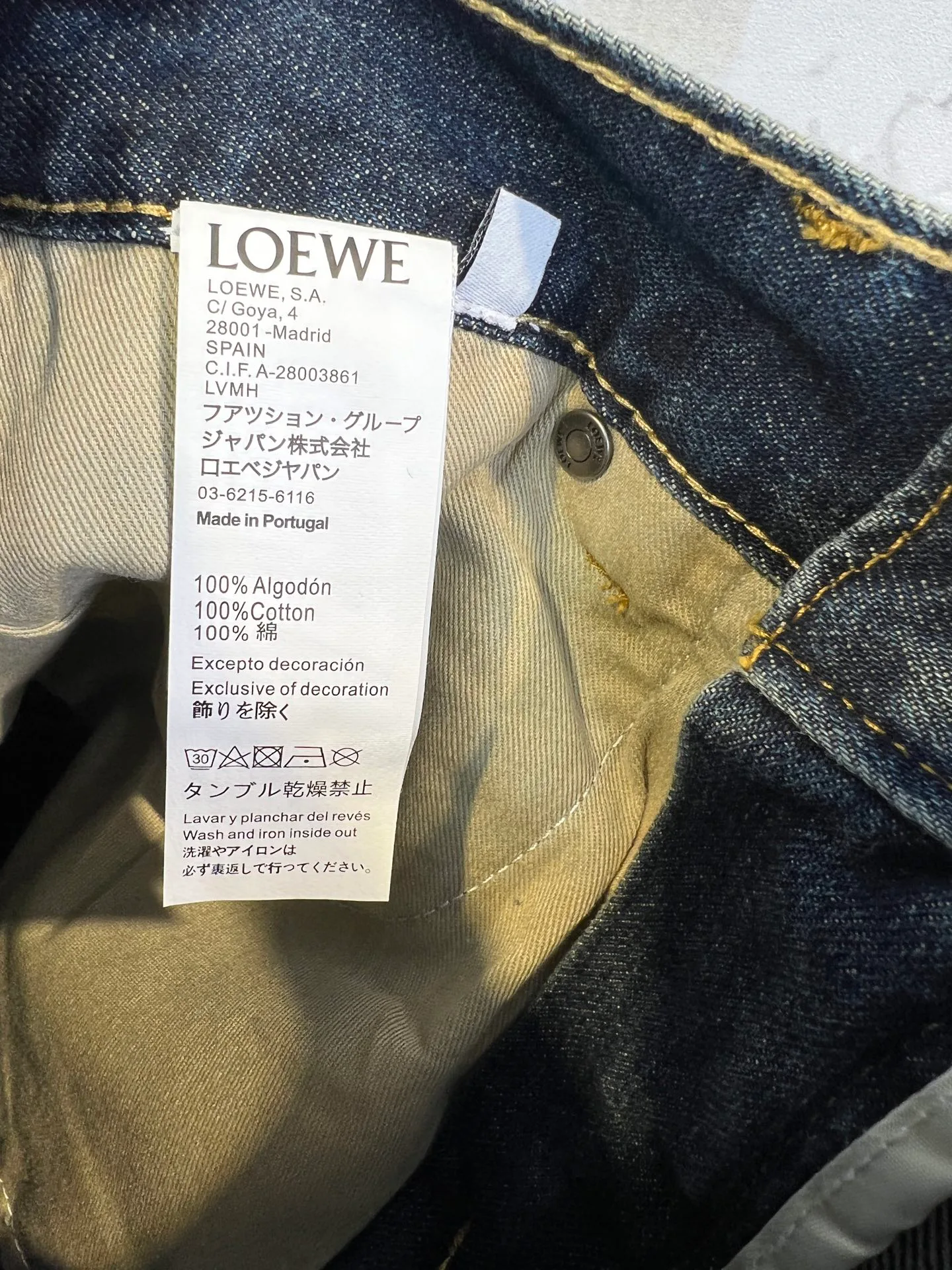 Women's Jeans LOEWE 18224833