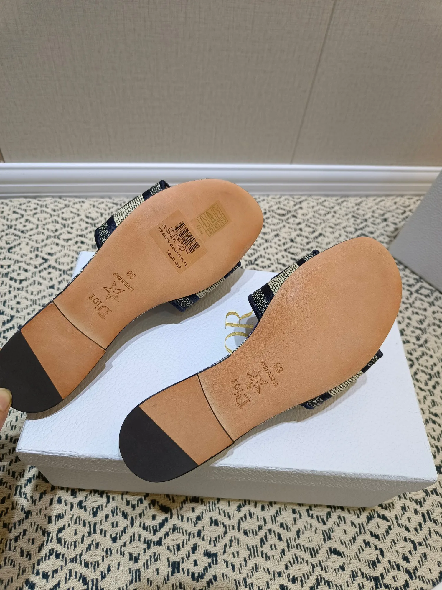 Women's Flip-Flops CHRISTIAN DIOR 17805881