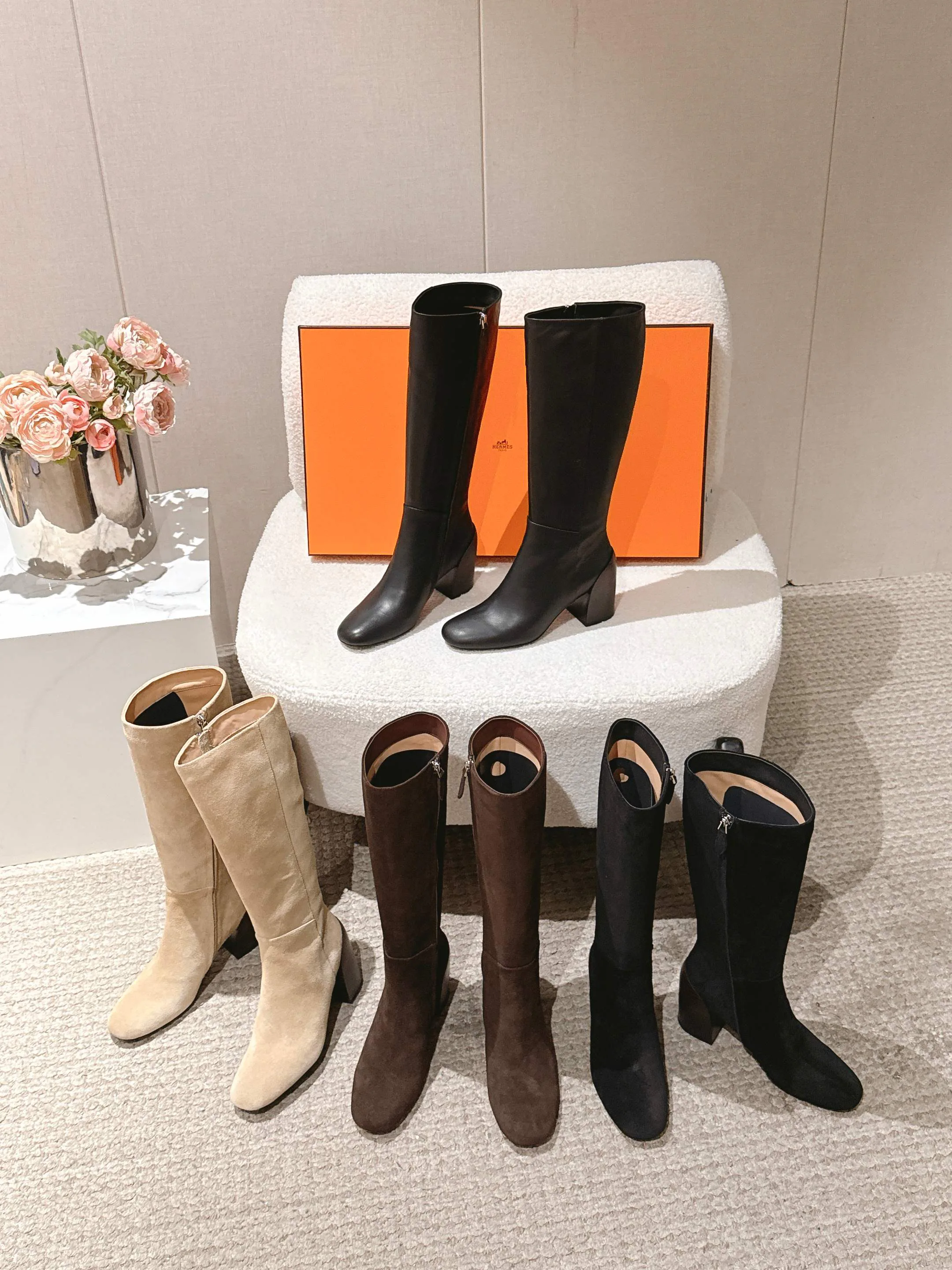 Women's Boots HERMES 18462270