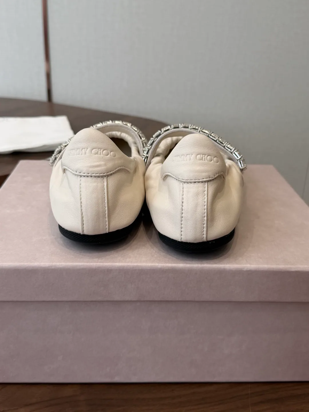 Women's Ballet Flats JIMMY CHOO 18258082