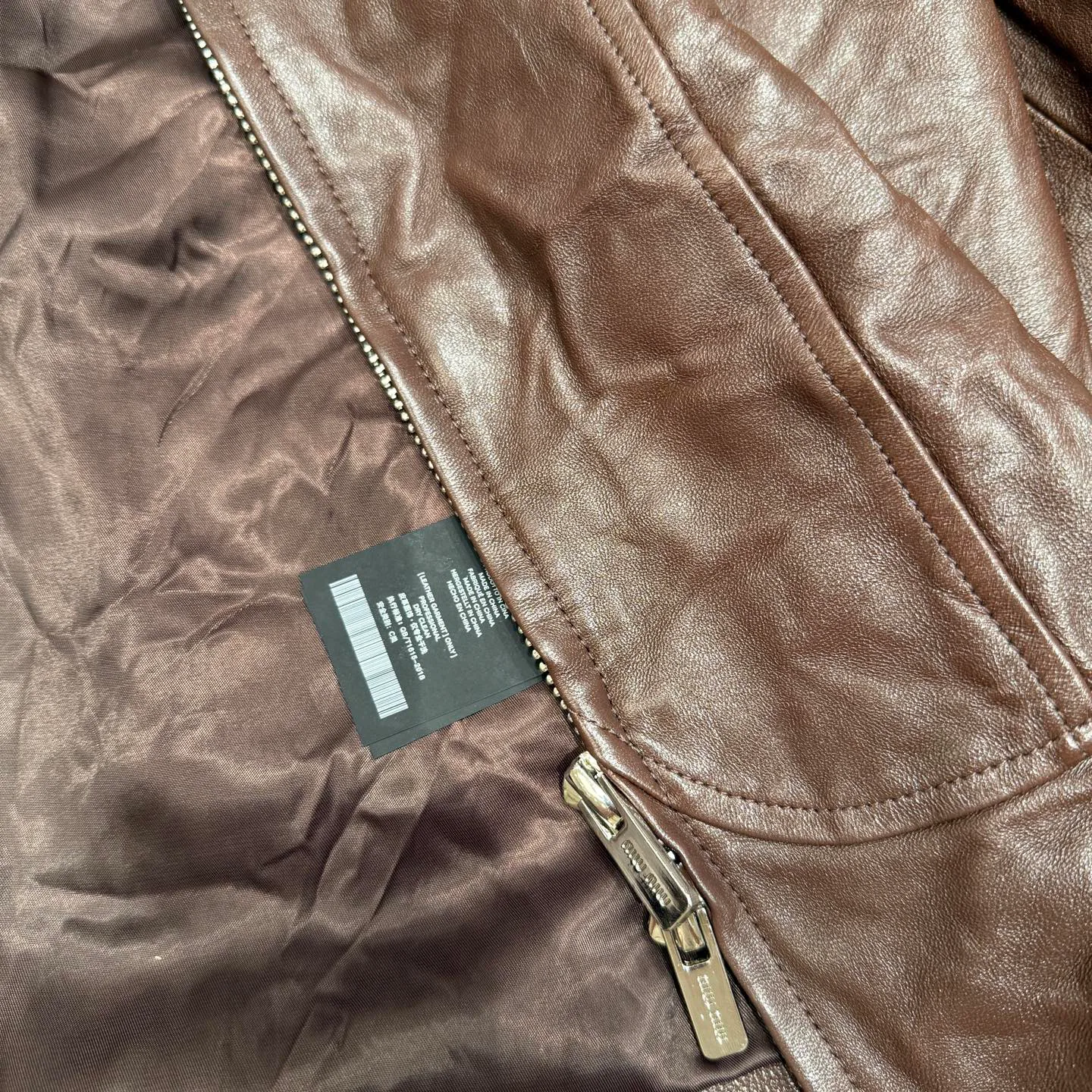 Women's Leather Jackets And Sheepskin Coats MIU MIU 18172603