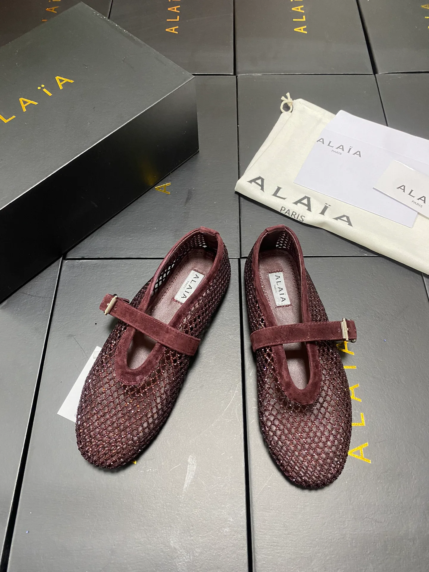 Women's Ballet Flats ALAIA 17977982