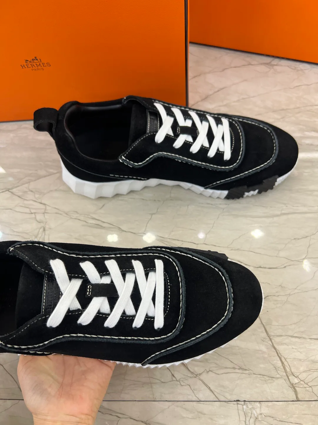 Кроссовки Мужские Hermes 18679656