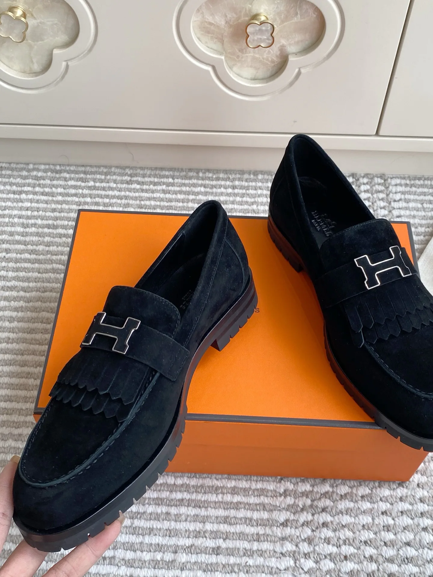 Women's Loafers And Moccasins HERMES 17476129
