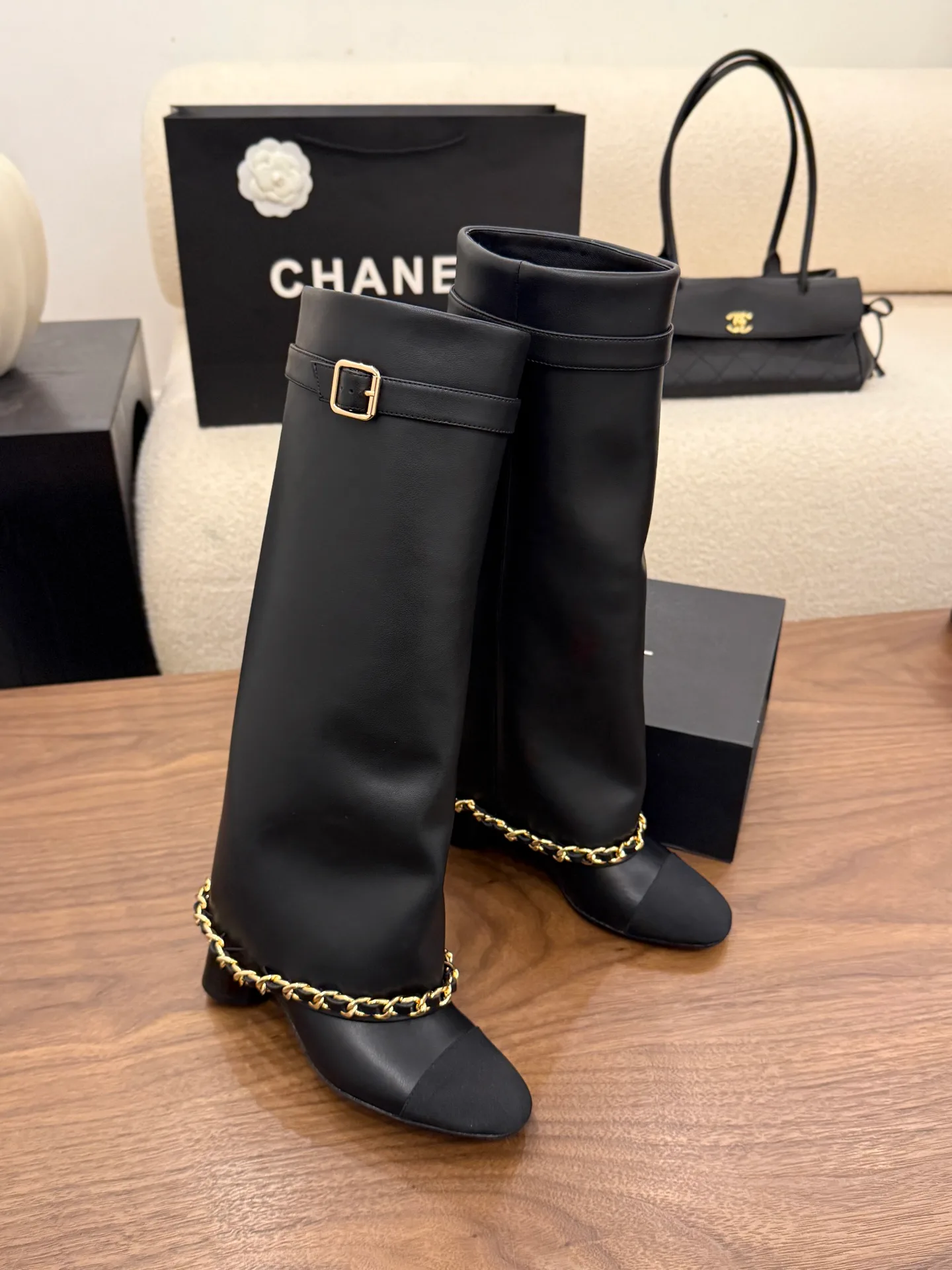 Women's Boots CHANEL 18223556