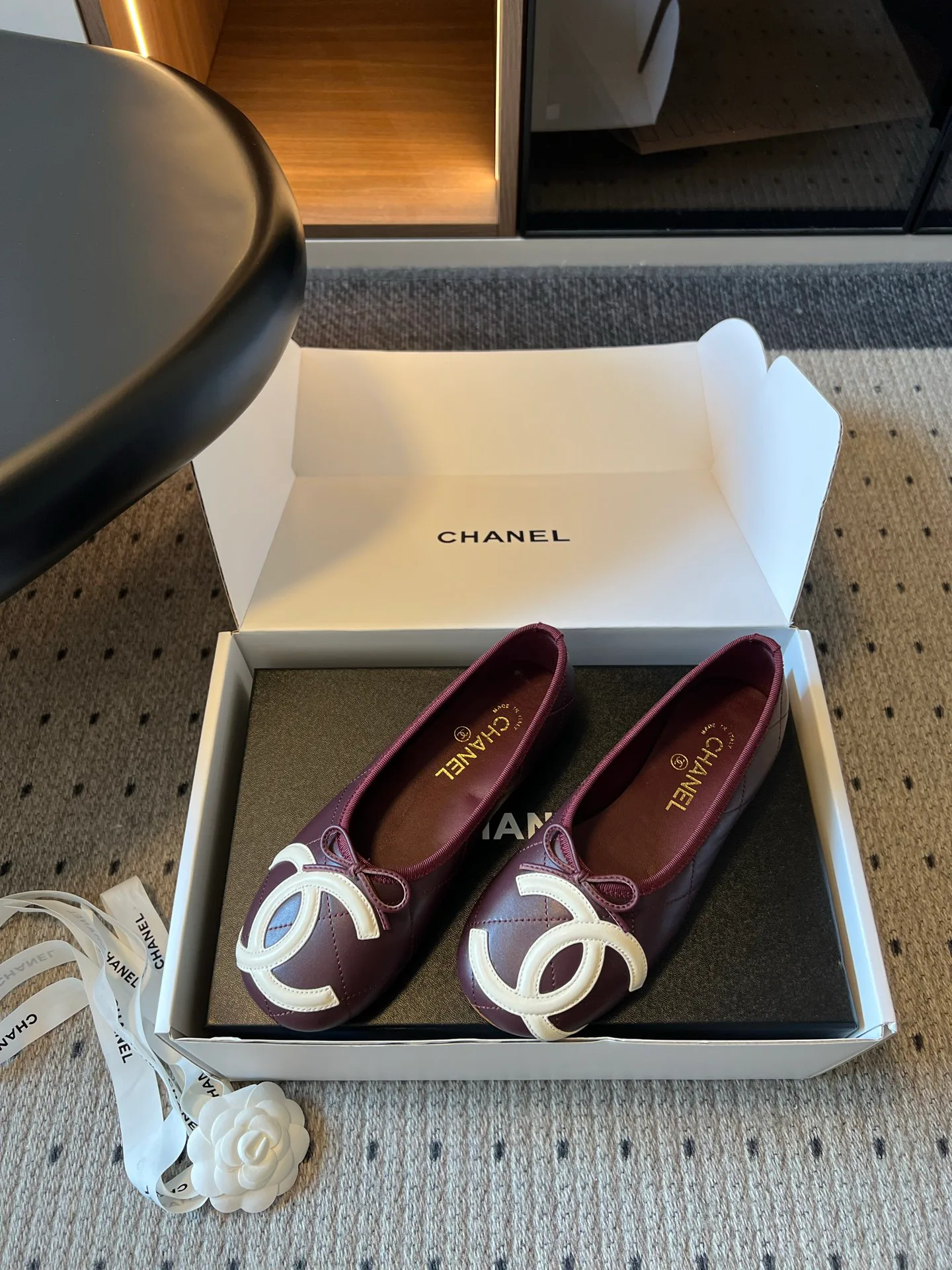 Women's Ballet Flats CHANEL 17419446