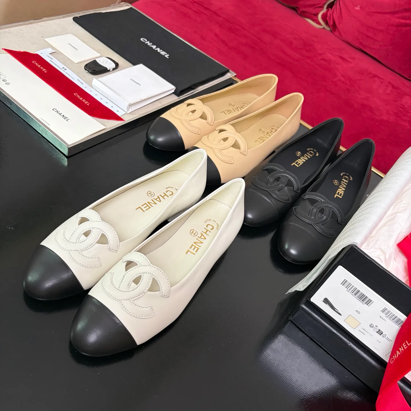 Women's Ballet Flats CHANEL 17815173