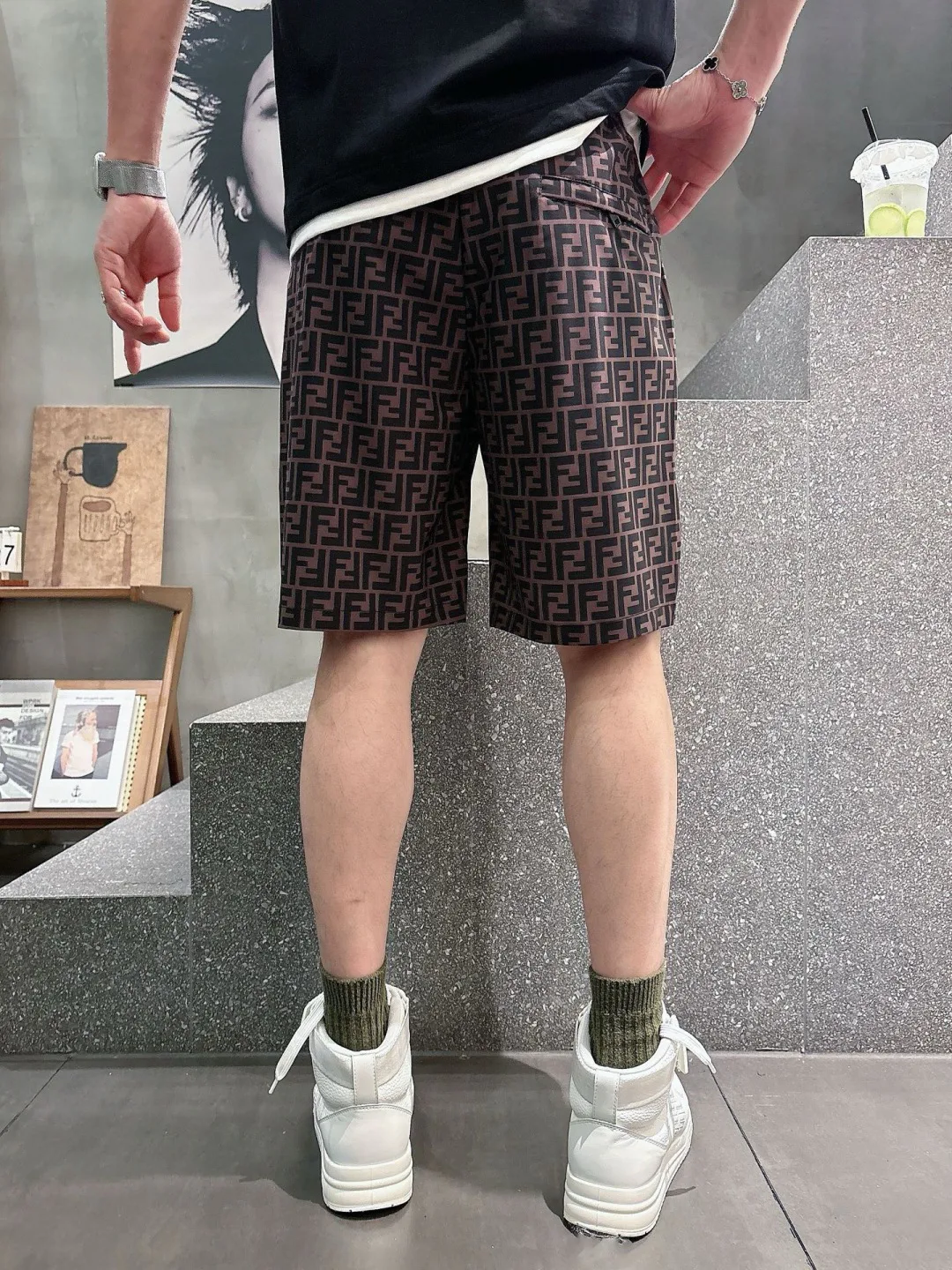 Men's Shorts FENDI 17468340