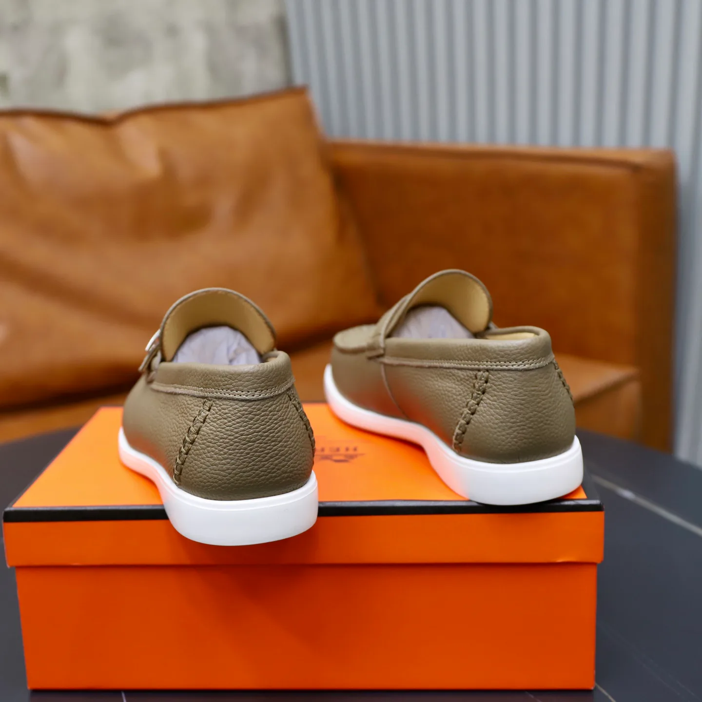Men's Loafers And Dress Shoes HERMES 18103101