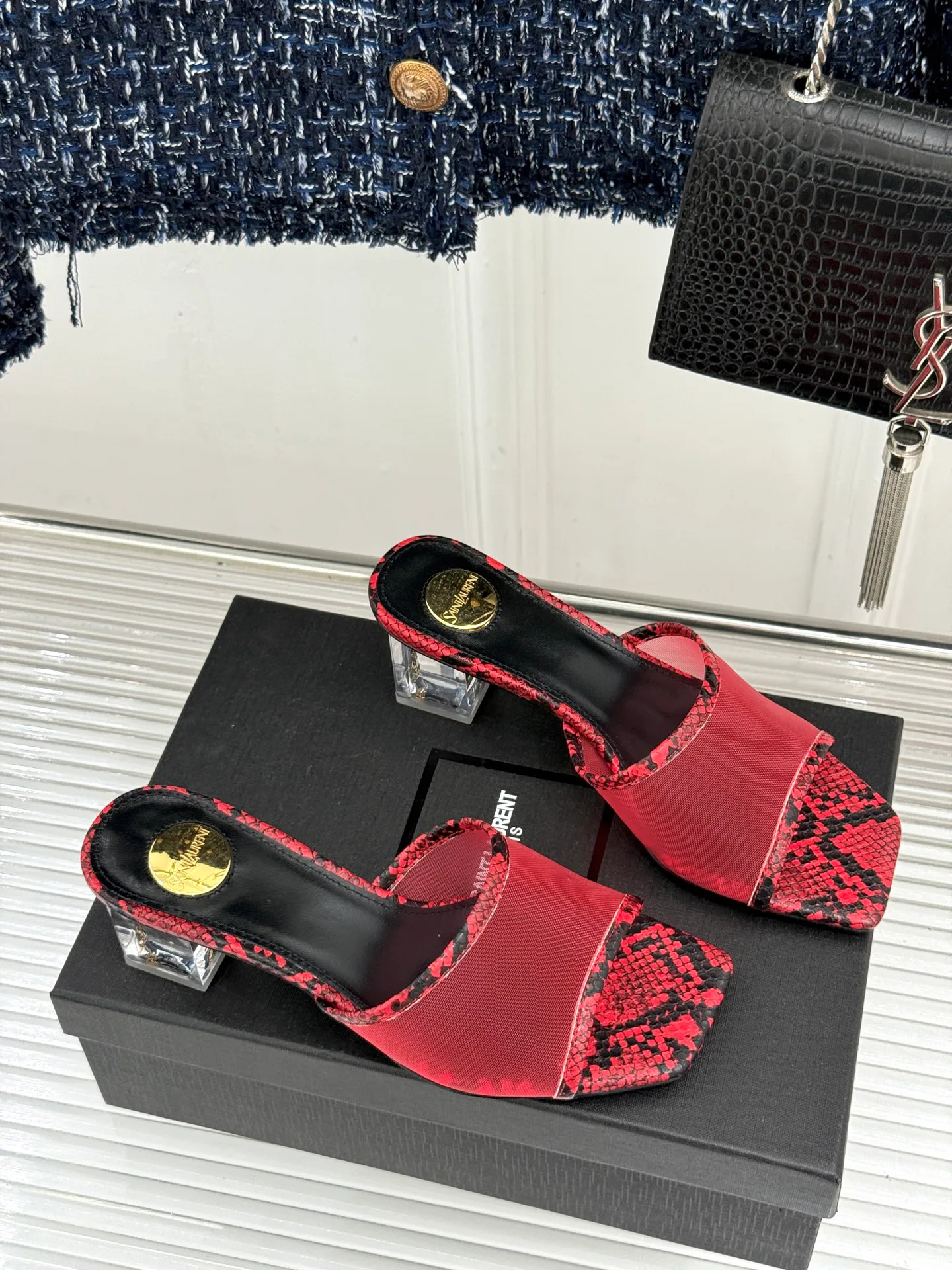 Women's Open-Toe Sandals SAINT LAURENT 17024886