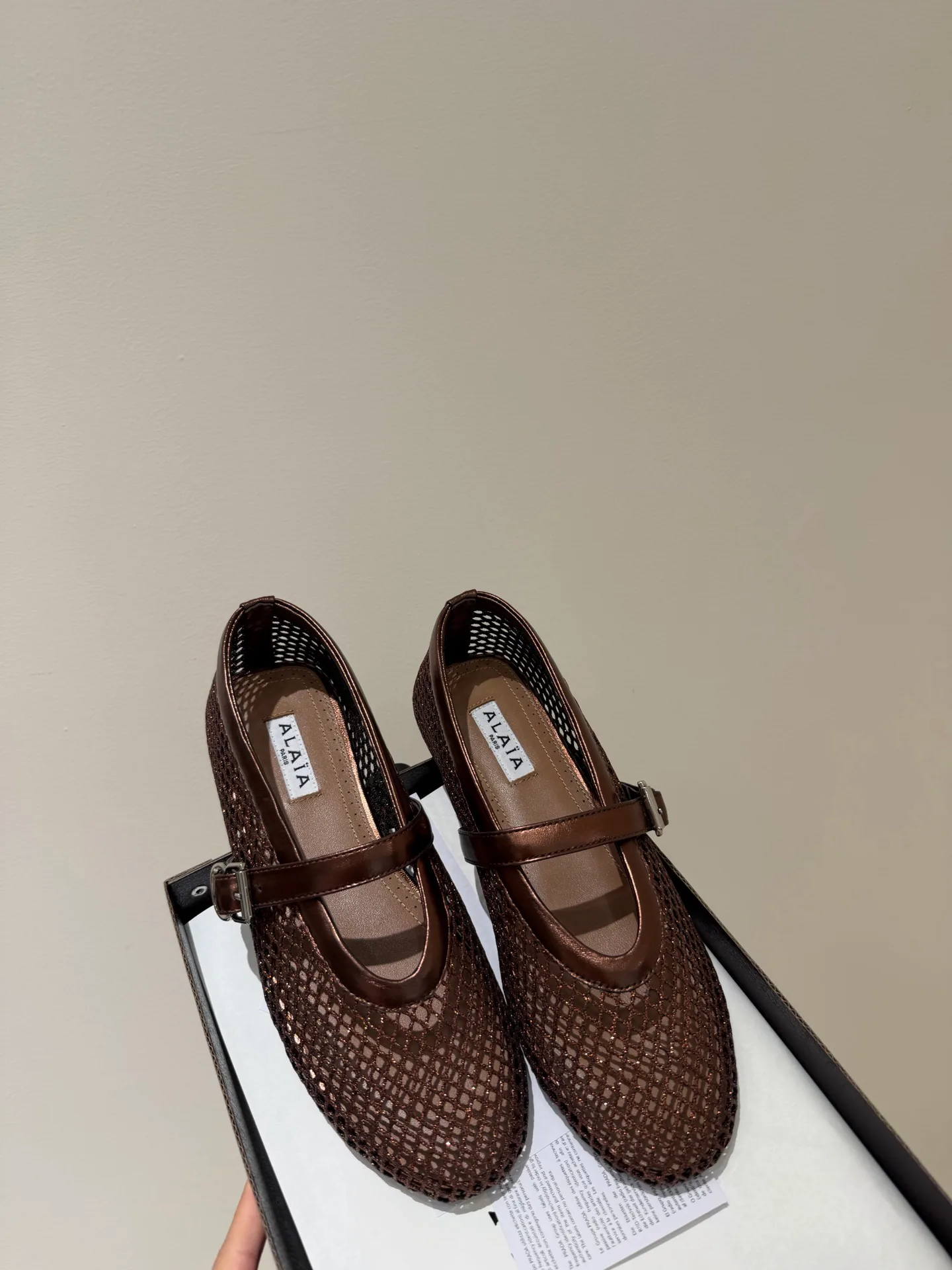 Women's Ballet Flats ALAIA 17368755