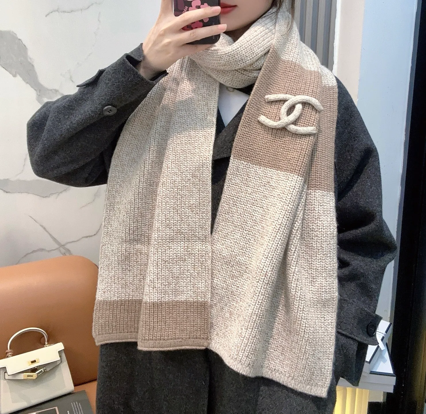 Scarves CHANEL 18105428