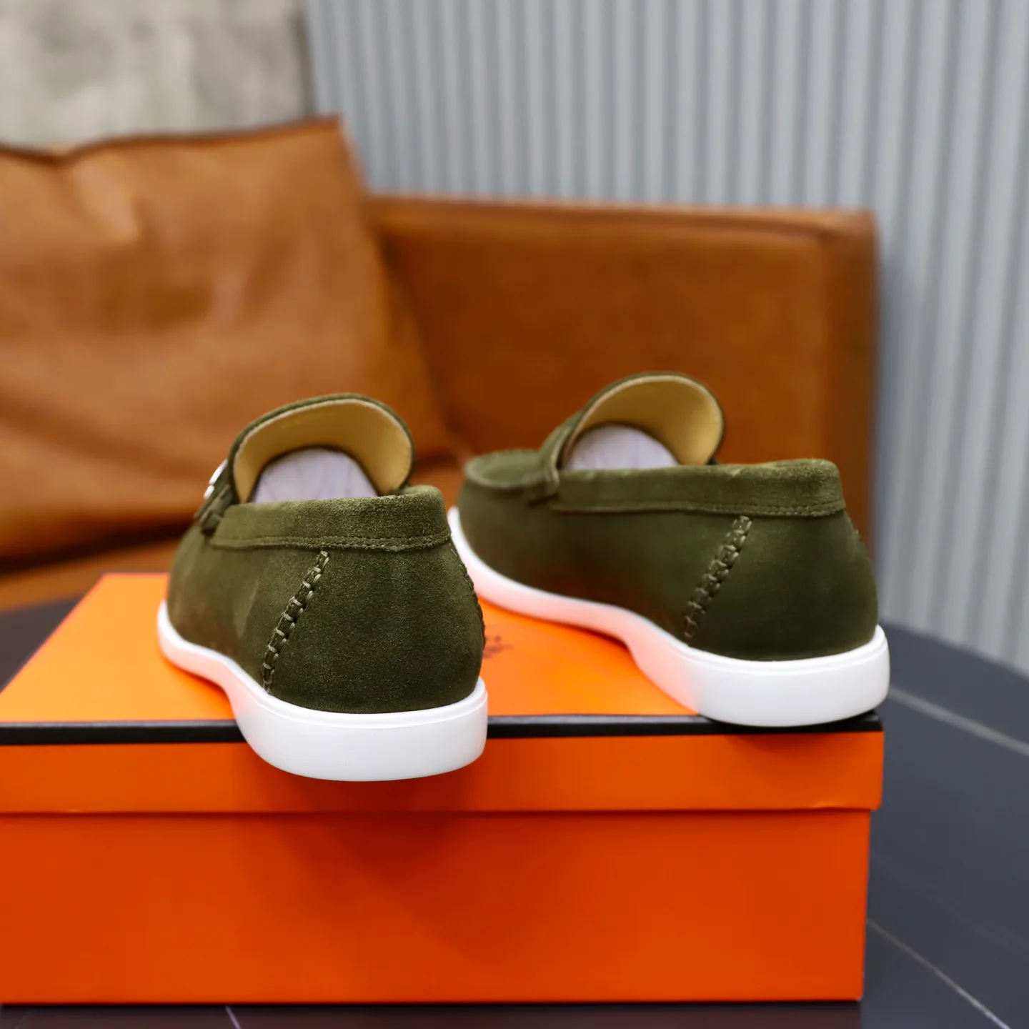 Men's Loafers And Dress Shoes HERMES 17911017