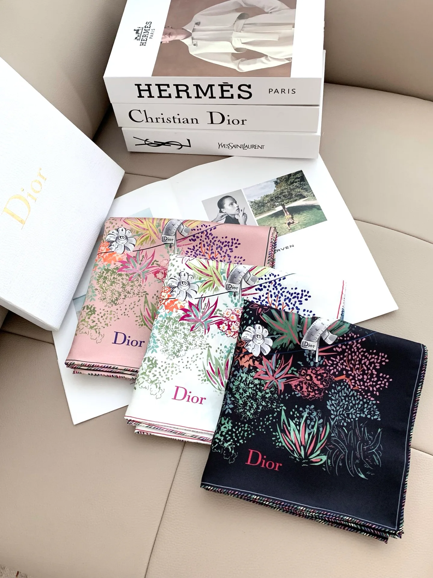 Silk Scarves CHRISTIAN DIOR 18476563