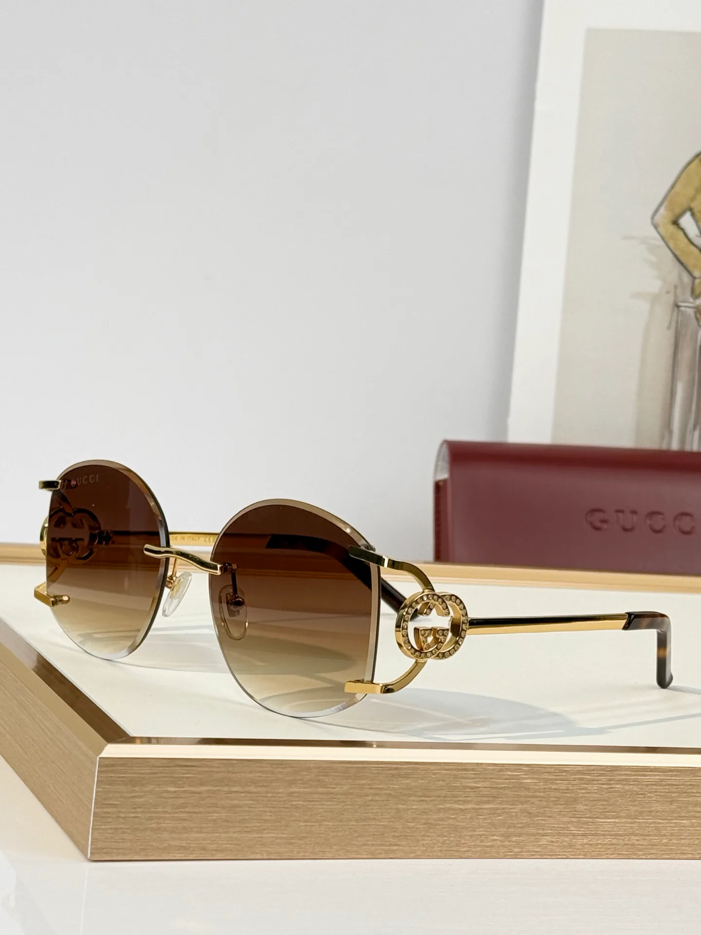Glasses GUCCI 18350385